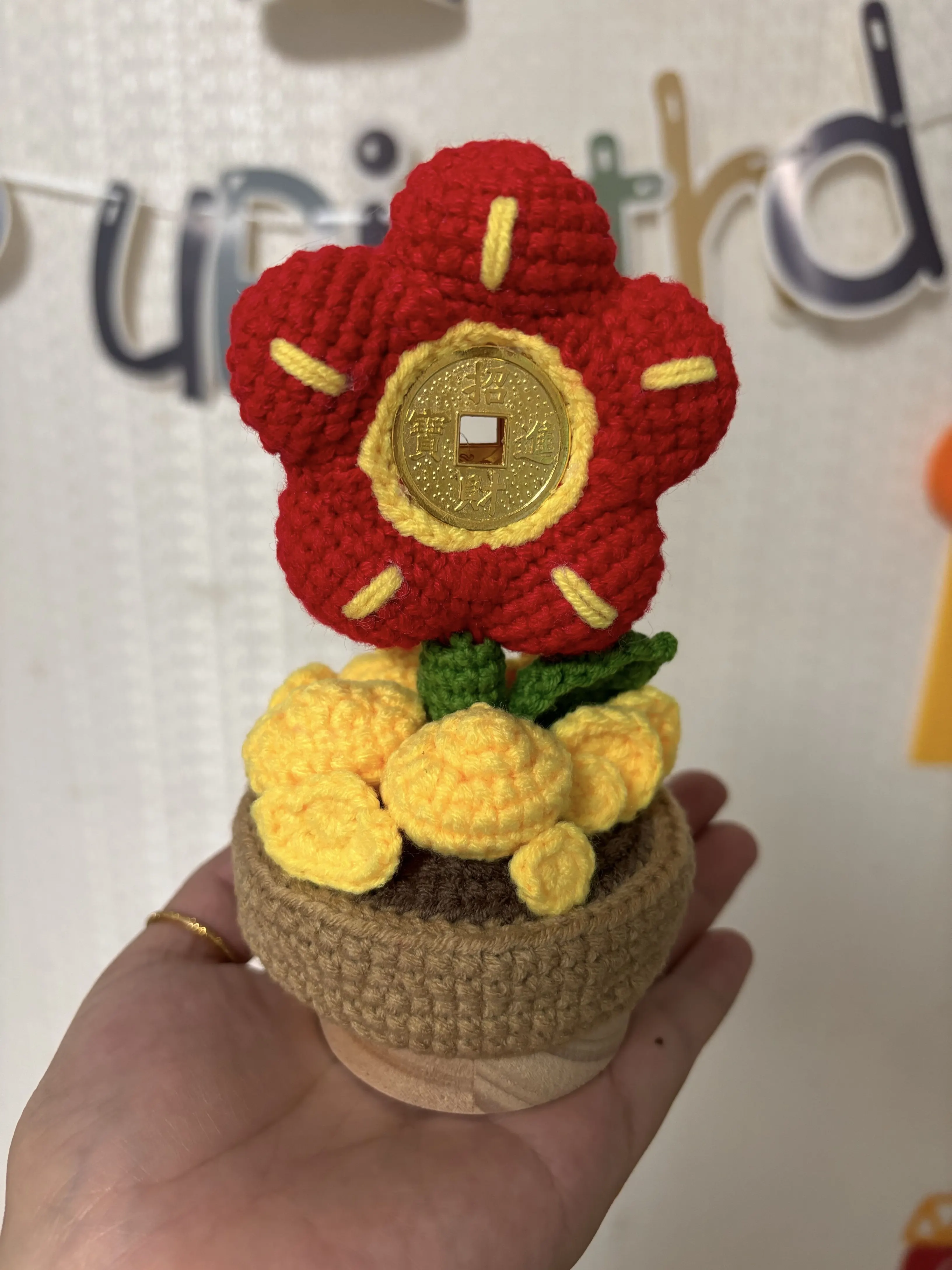 有钱花, a crochet project shared by 鱼儿爱钩织