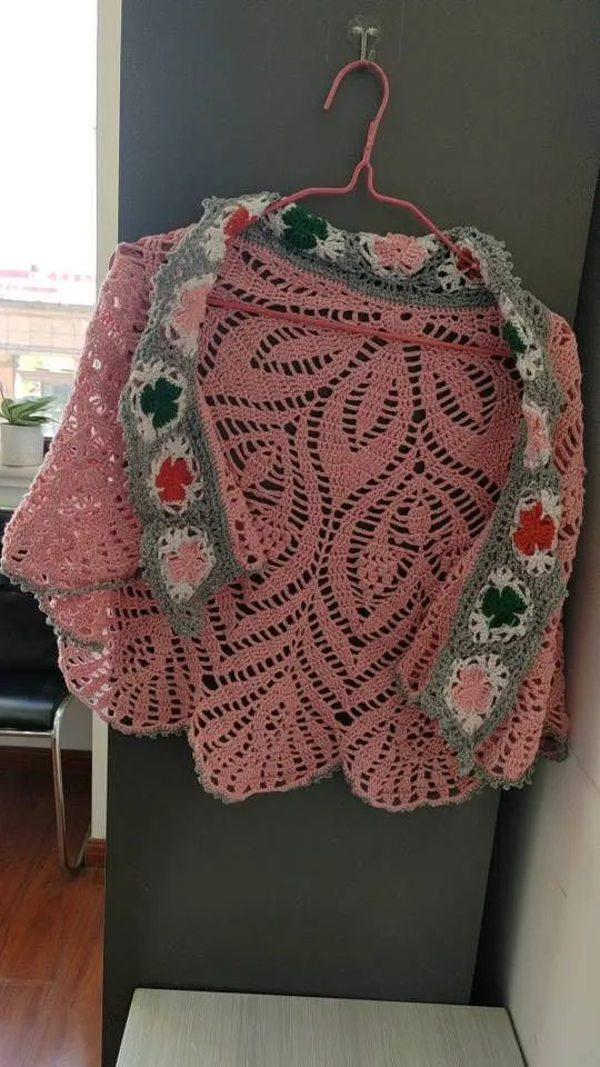 颂披肩真是太美了!, a crochet project shared by 下一个