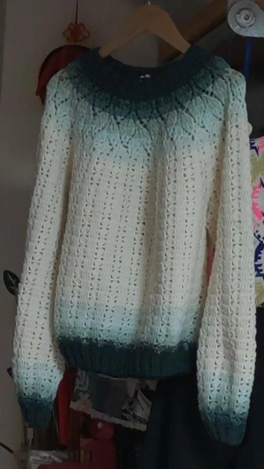 诗词赋~叶纹育克, a crochet project shared by 海🐴