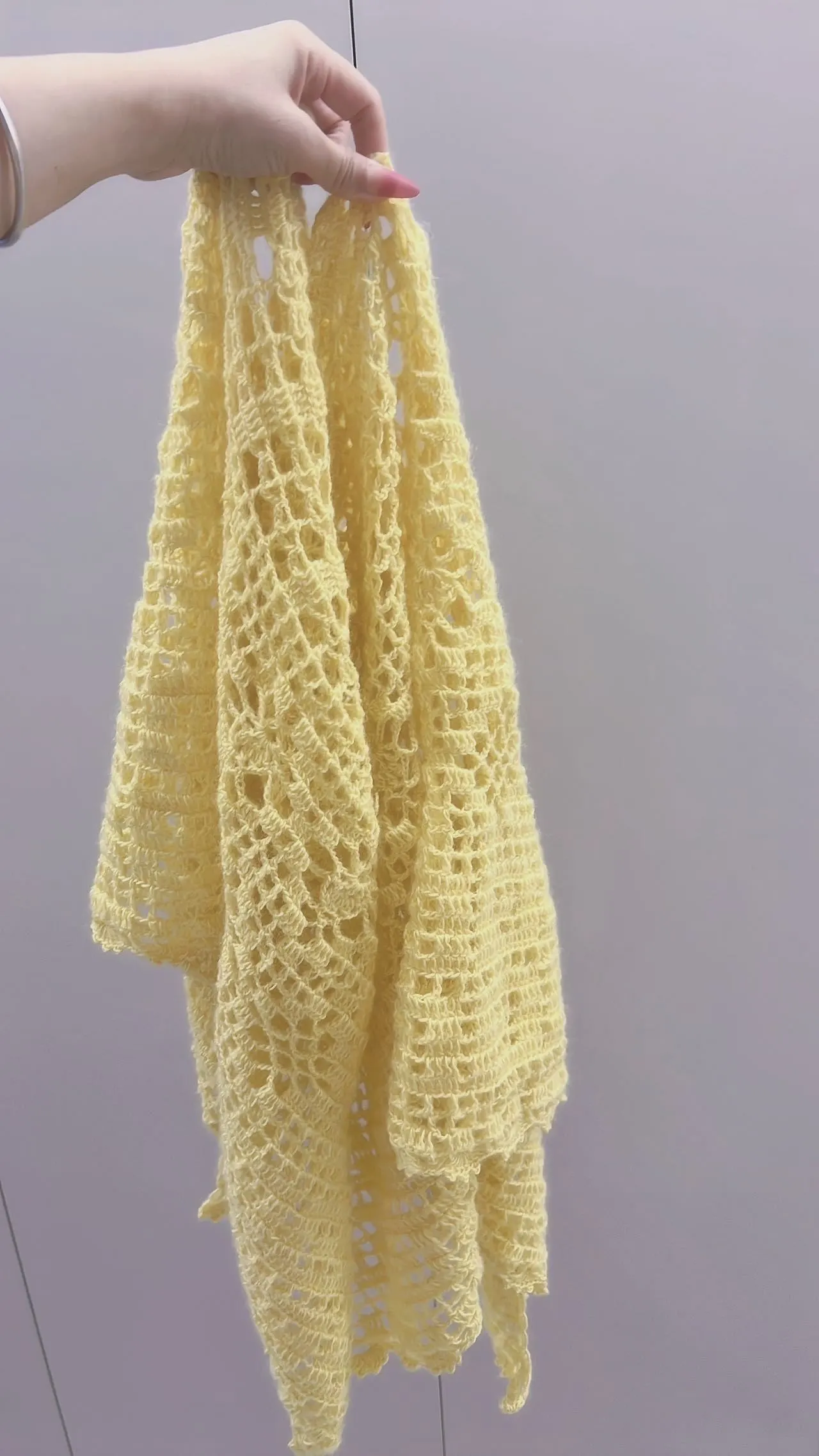 新梅披肩, a crochet project shared by 解小妞