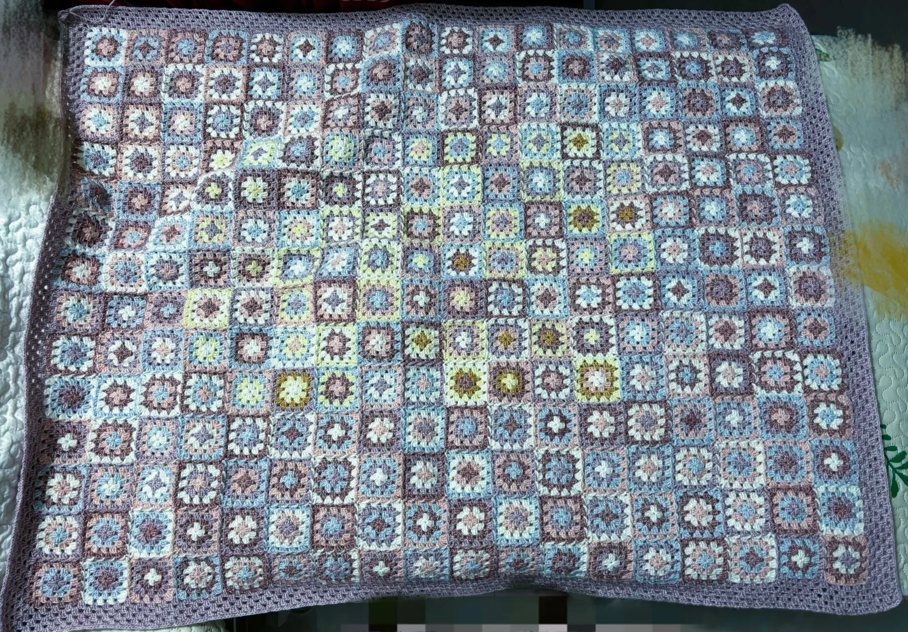 拼花毯毯, a crochet project shared by 玛卡巴卡
