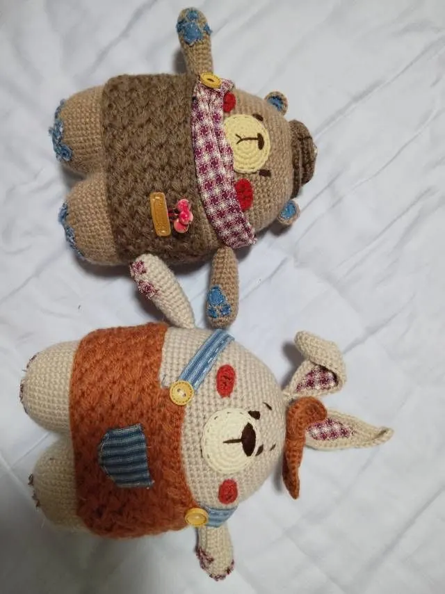 兔子小熊, a crochet project shared by 清婷
