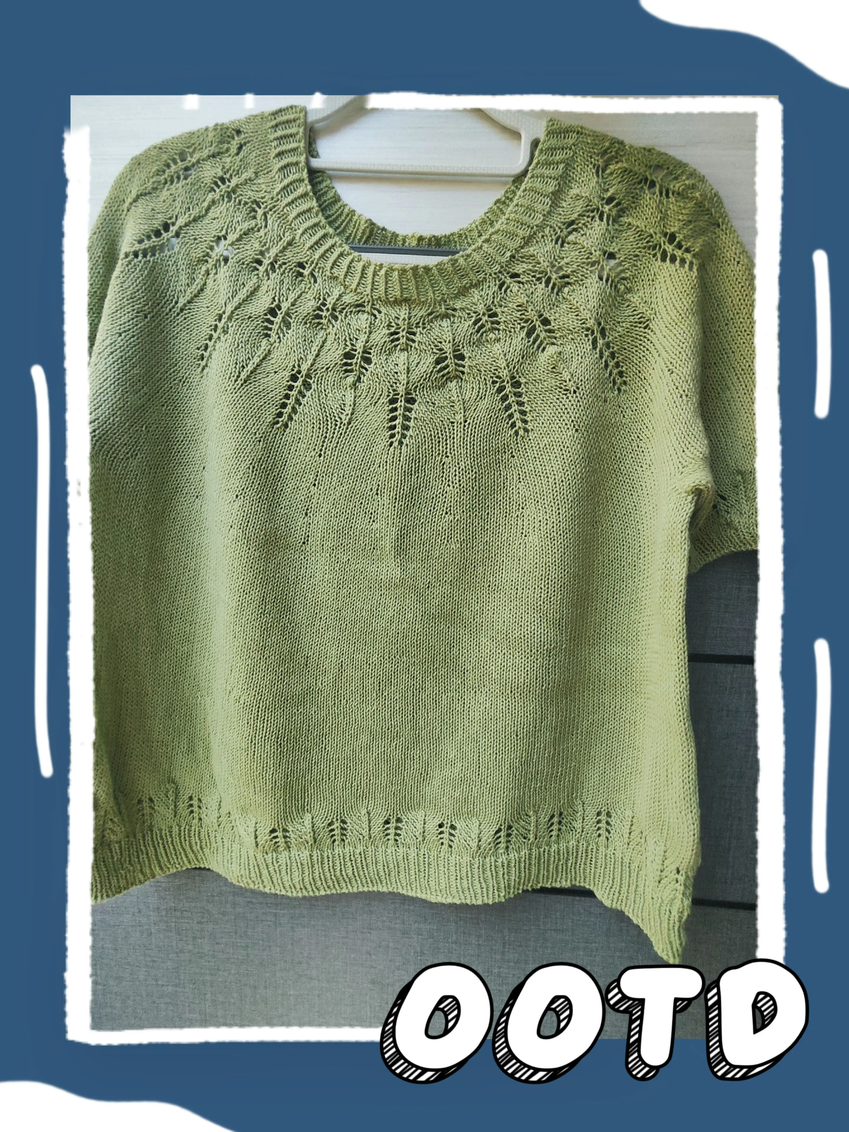 雀羽tee, a crochet project shared by 时莲