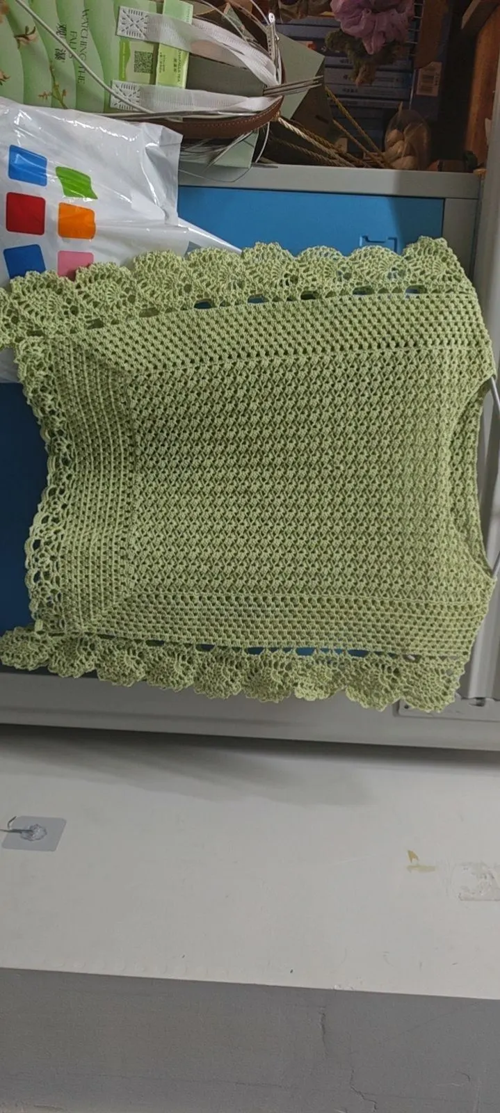 第一个钩织衣服, a crochet project shared by 意溪
