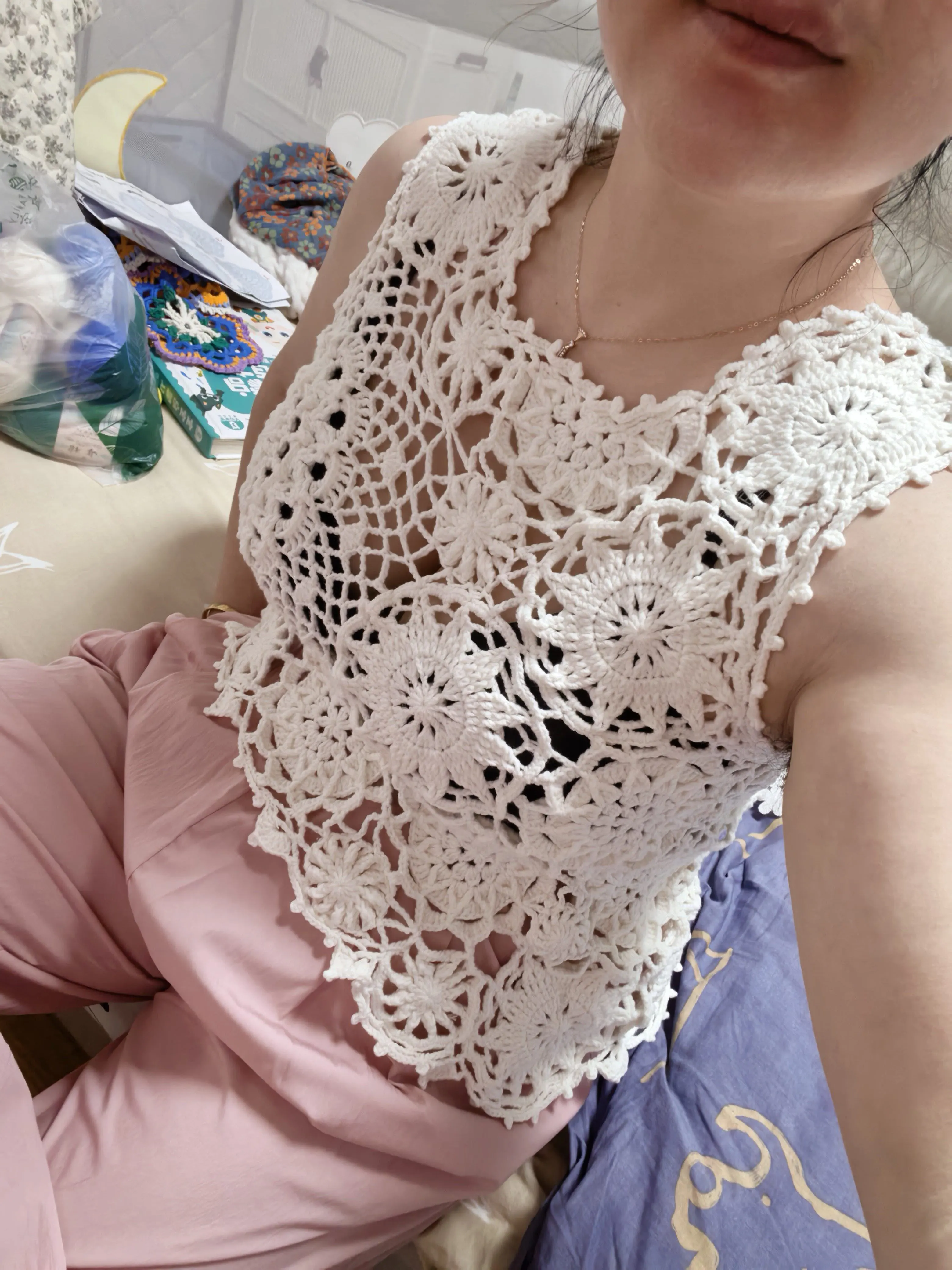 背心, a crochet project shared by 茉儿