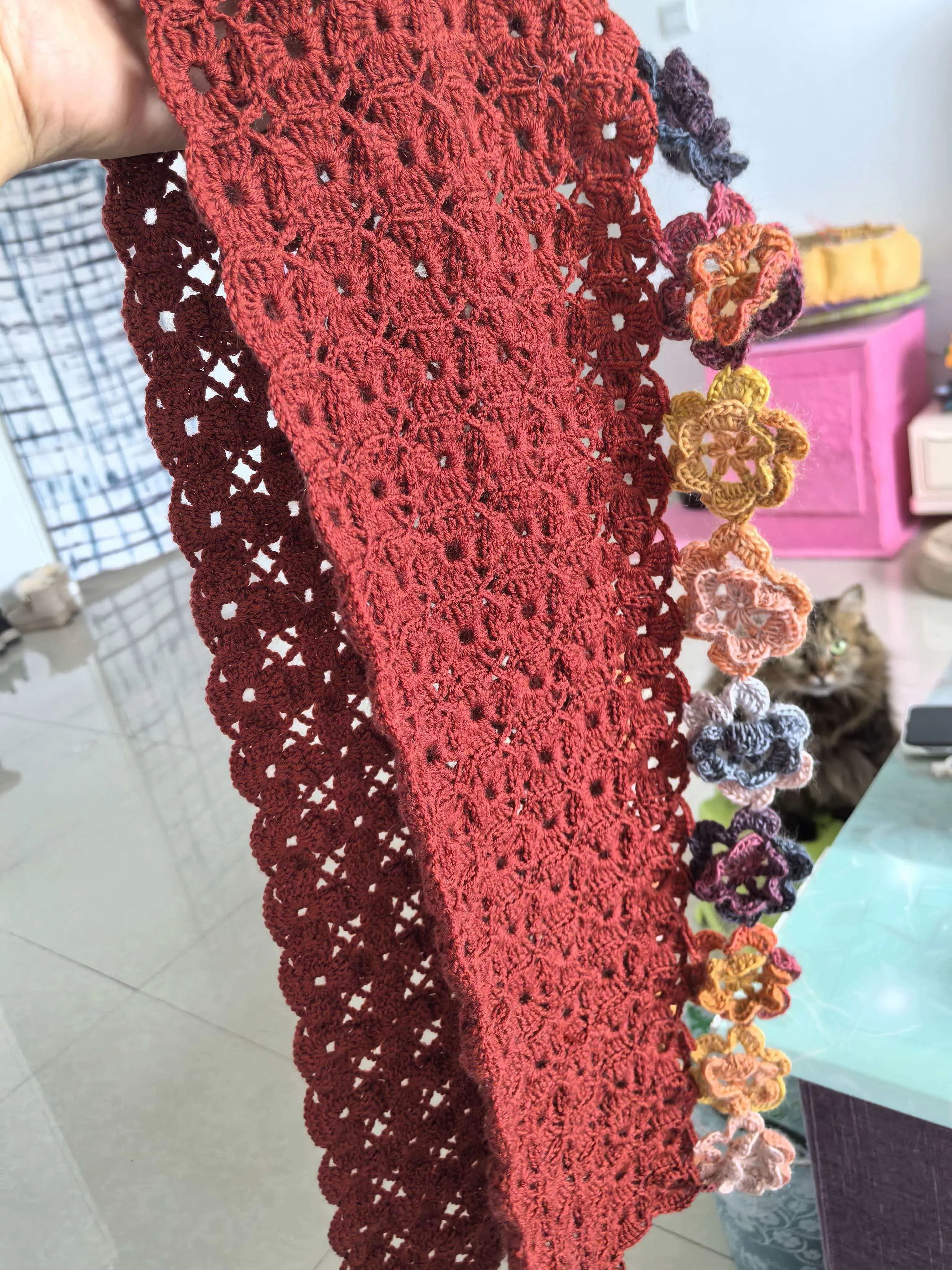 秘密花园围巾, a crochet project shared by 惜缘