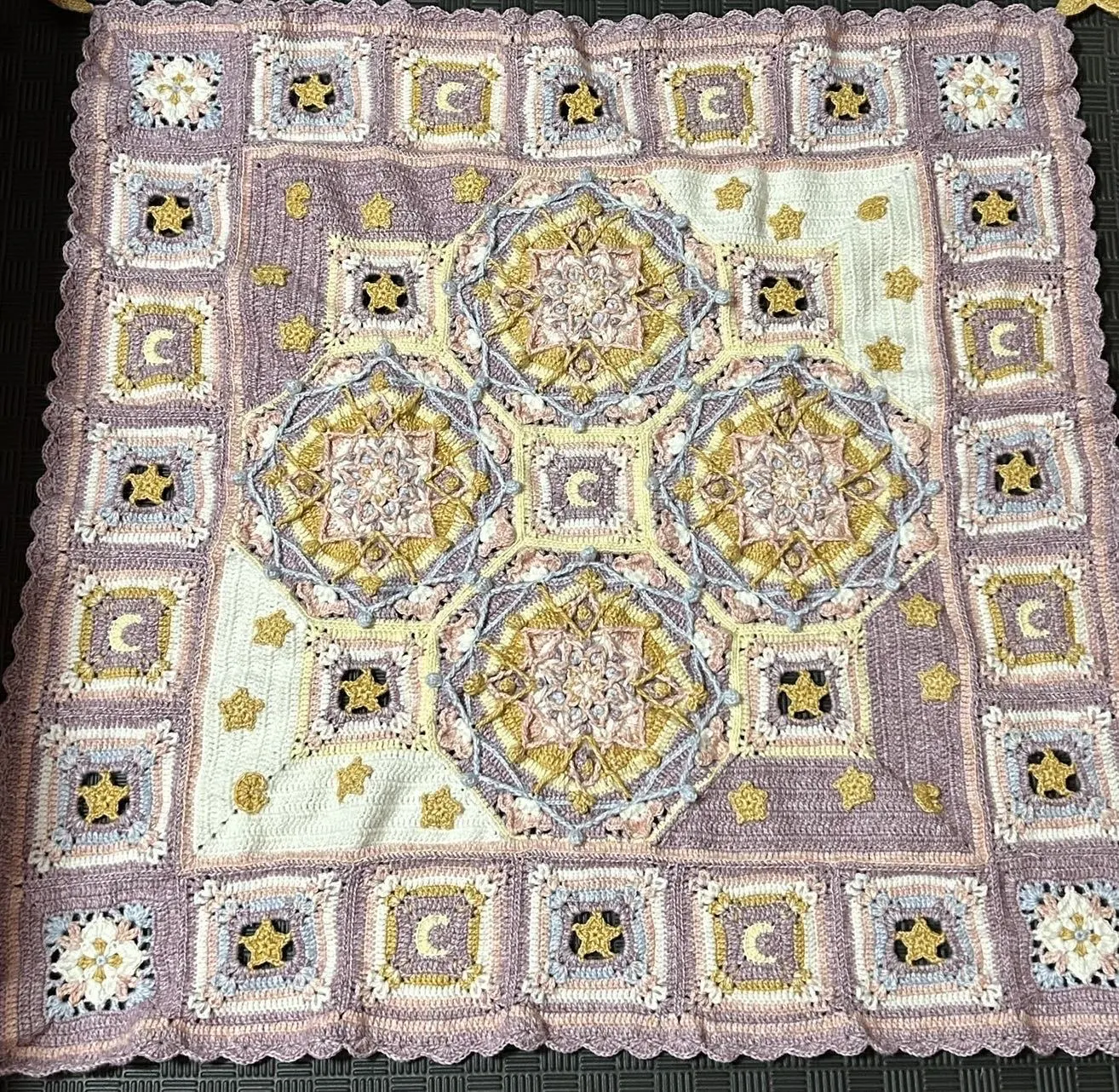 星月毯子呀～, a crochet project shared by 啊苏苏
