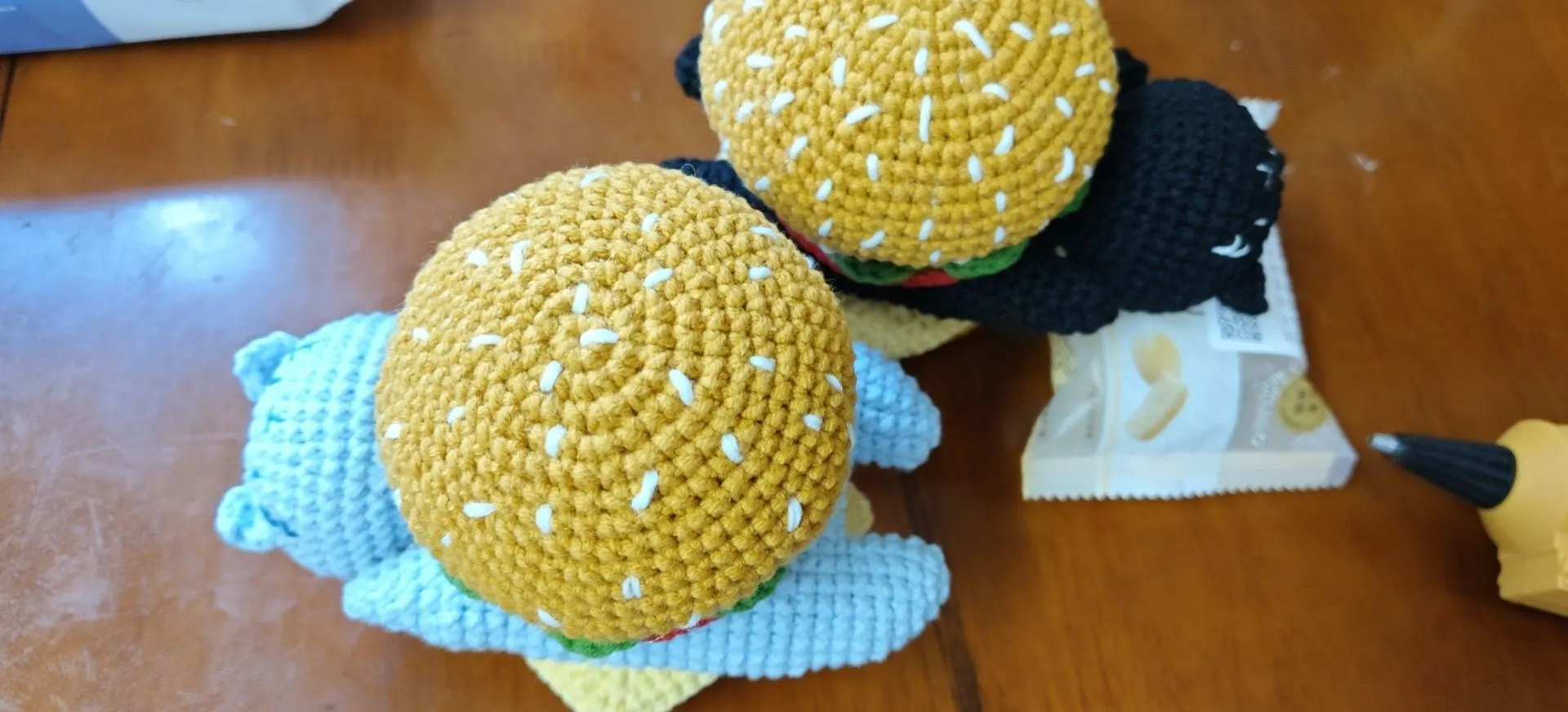 汉堡猫, a crochet project shared by 戴纳索