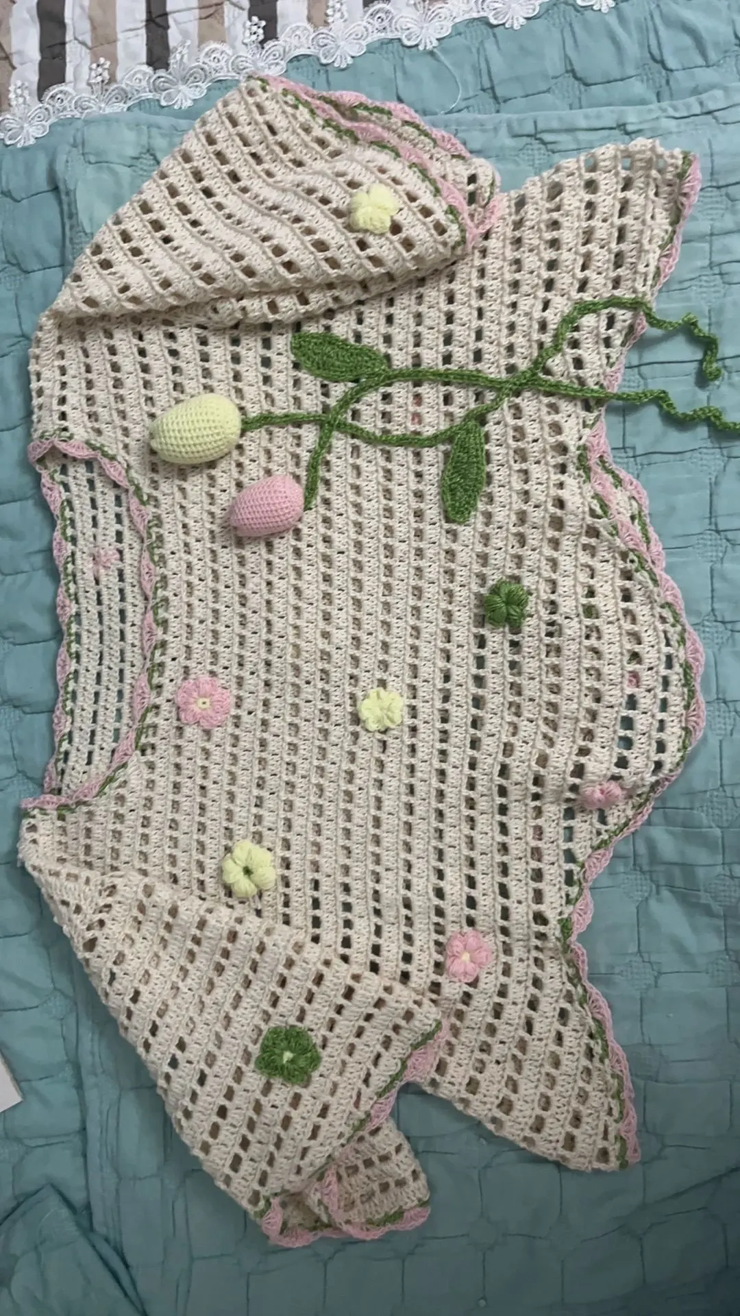 郁金香花苞衣, a crochet project shared by 丹丹家手工冰粉