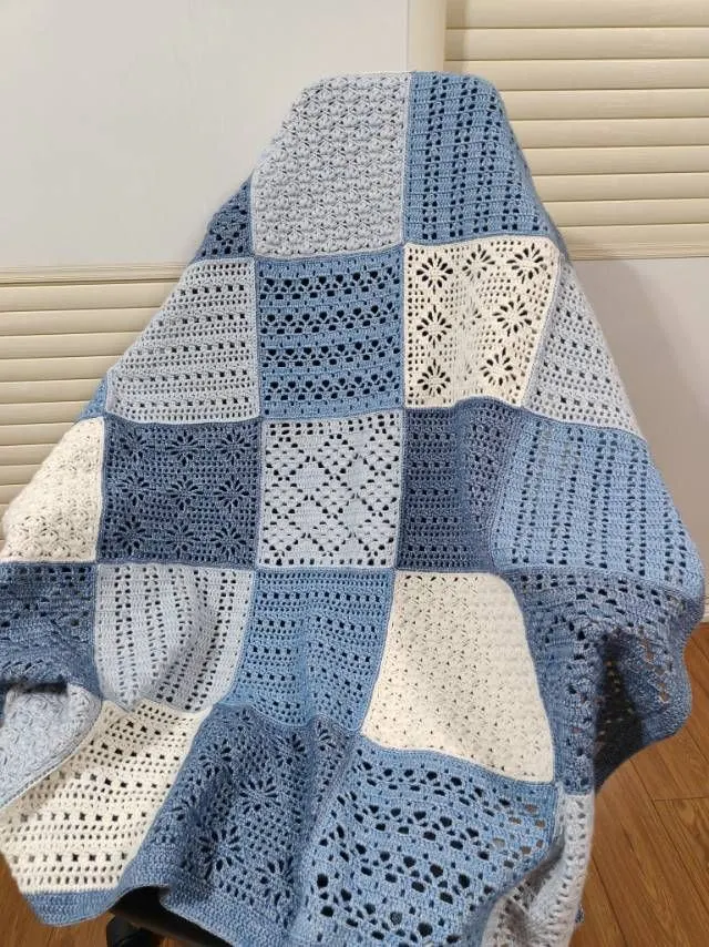 雨雾拼花, a crochet project shared by 芳儿