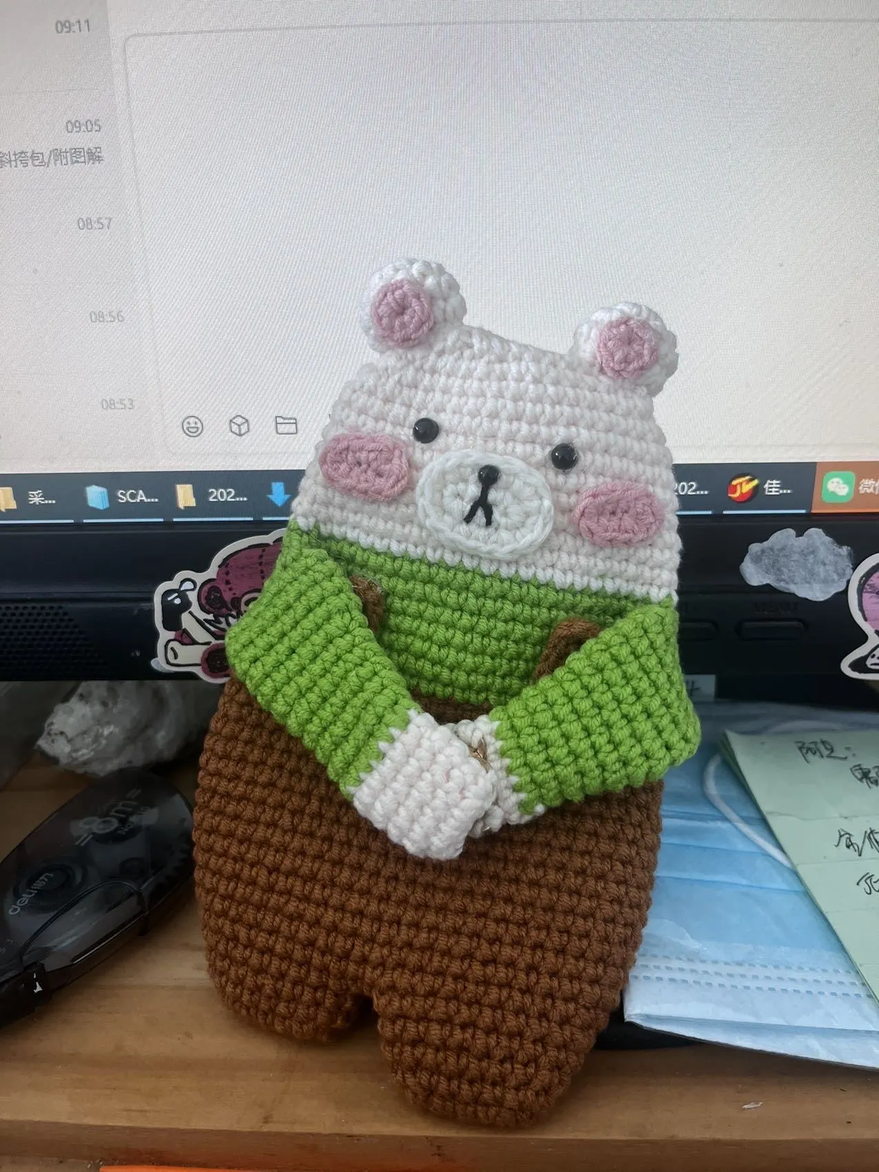 耳机包, a crochet project shared by Lily