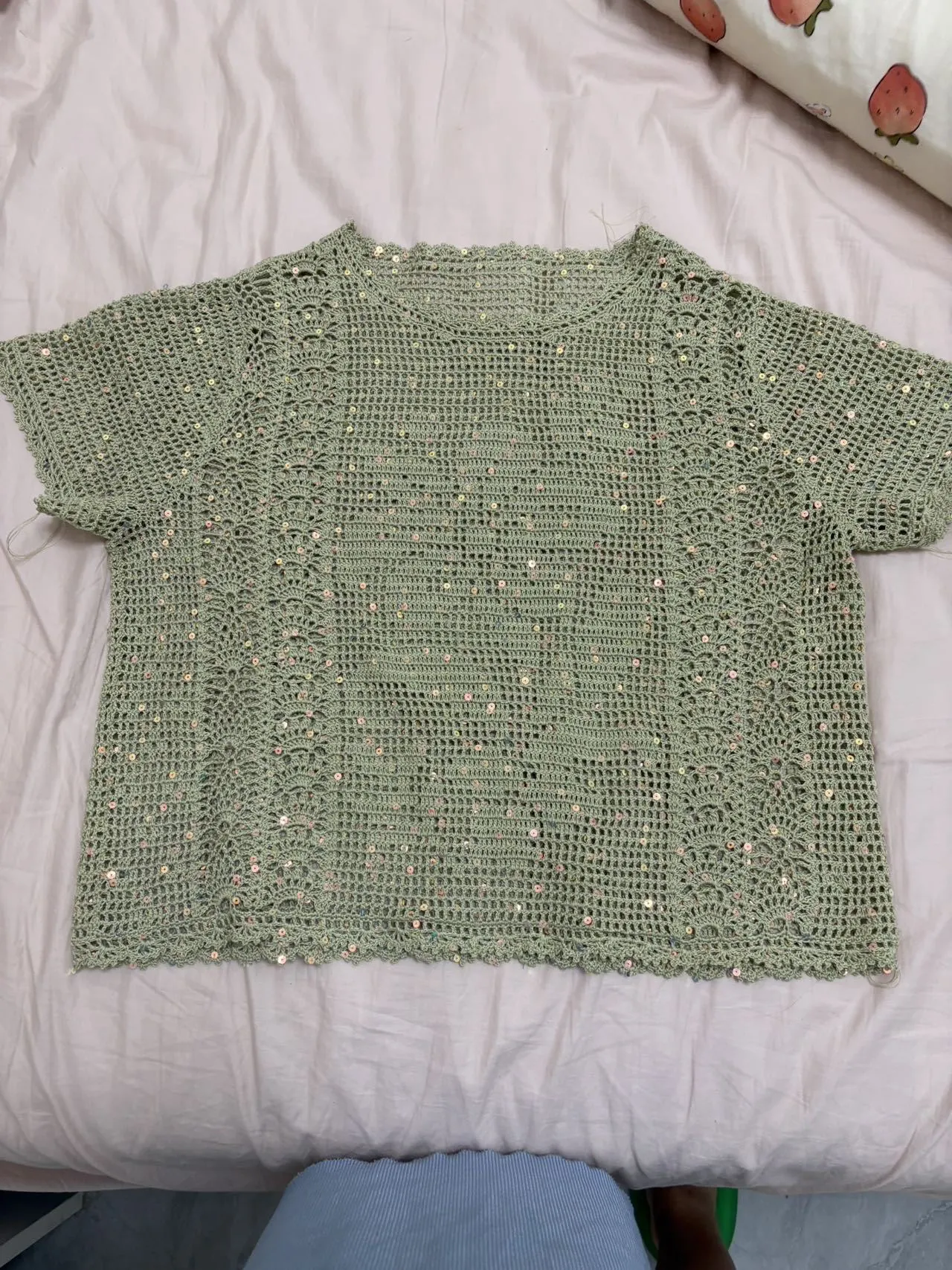 花影蕾丝上衣, a crochet project shared by 青青