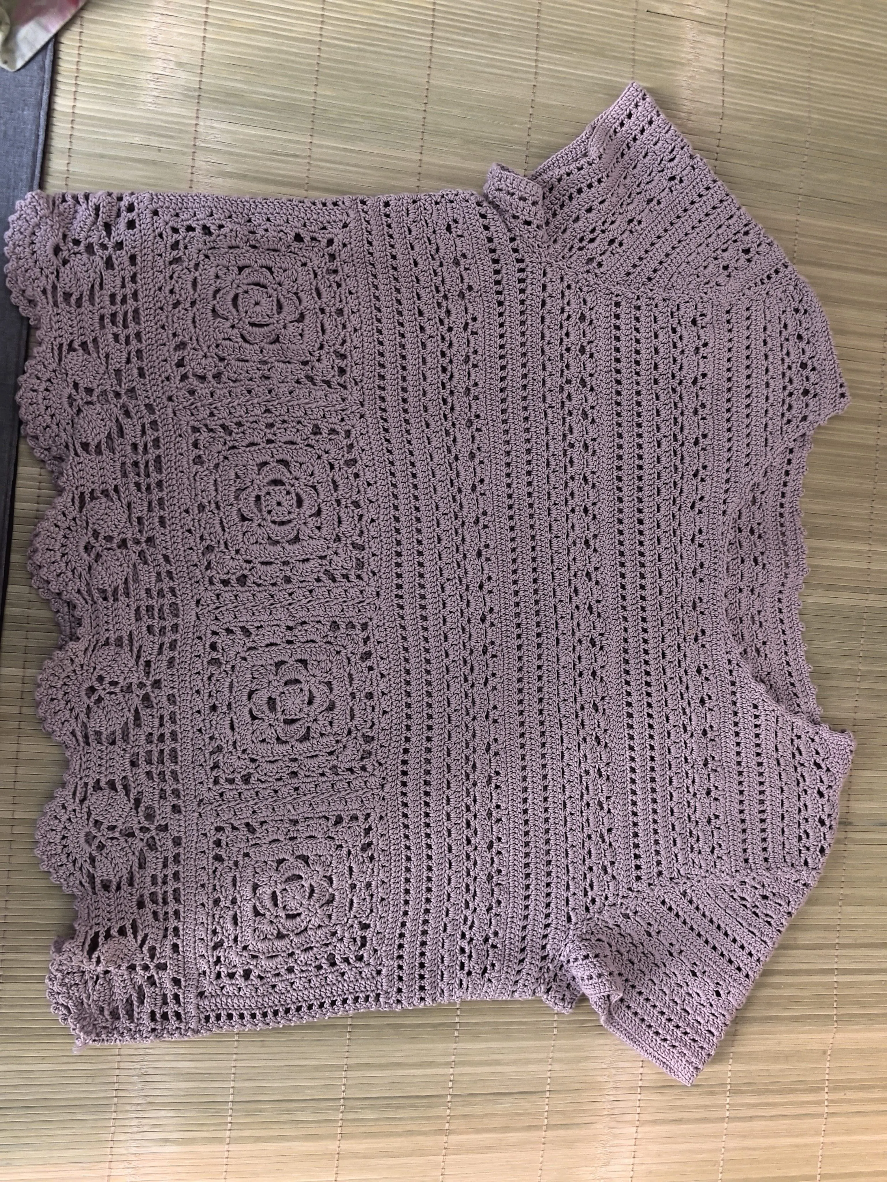 花雅上衣, a crochet project shared by 温柔豆沙