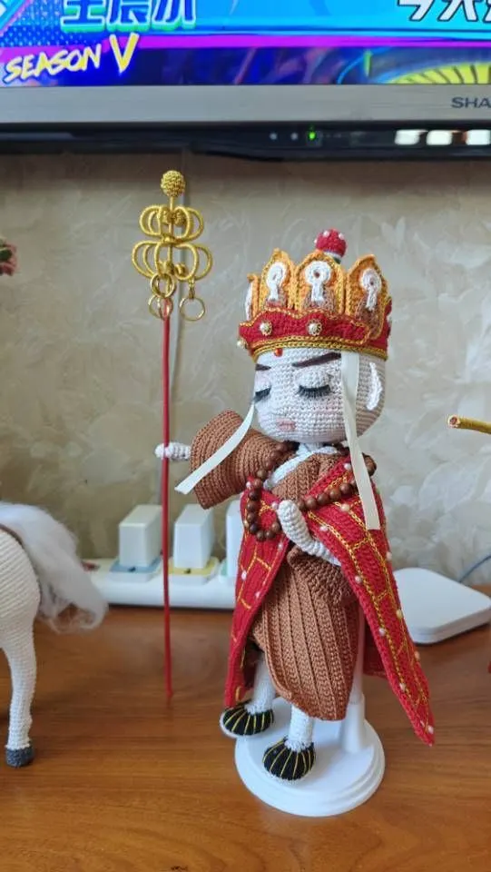 旃檀功德佛,🐮, a crochet project shared by 小赫妈