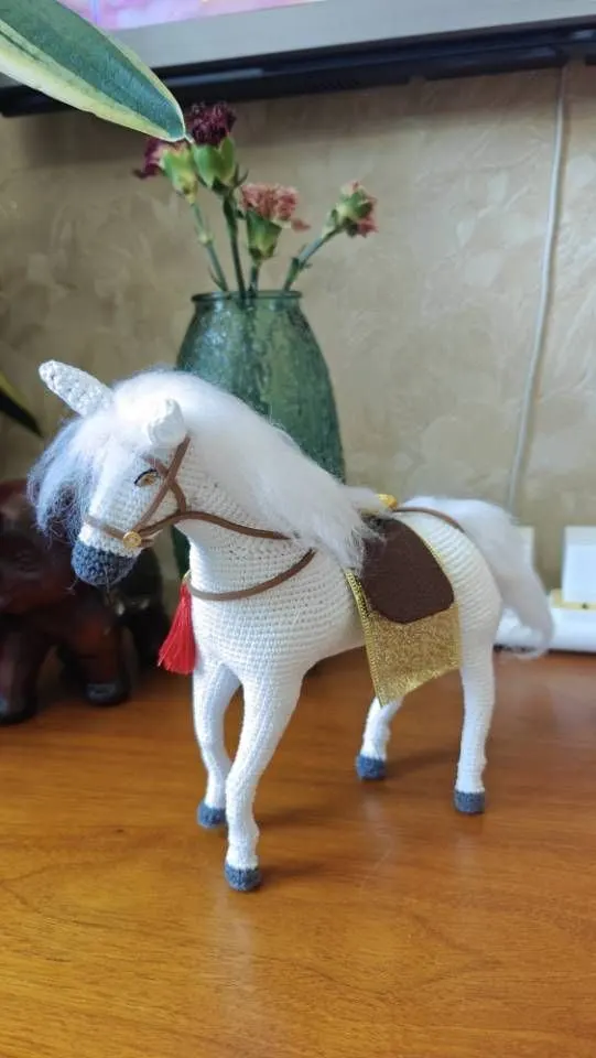 白龙马, a crochet project shared by 小赫妈