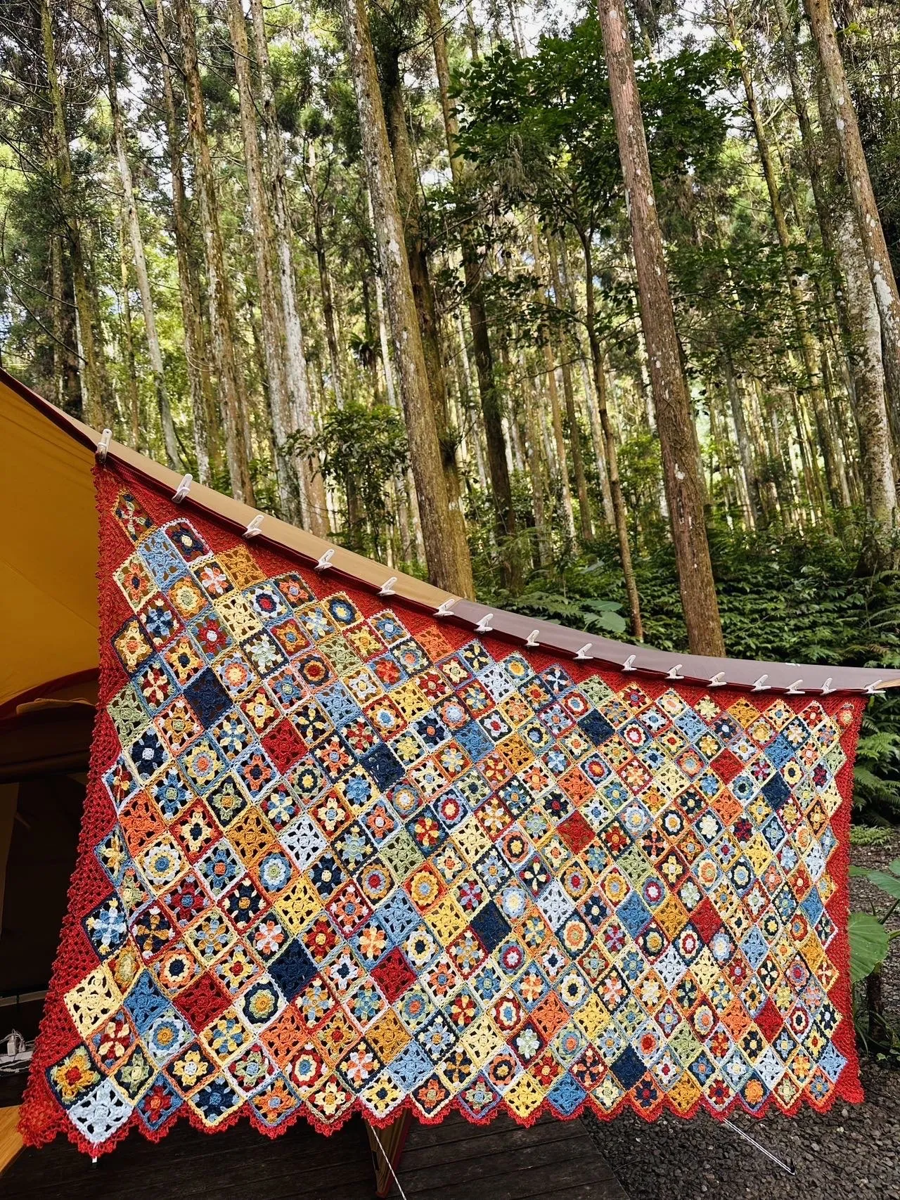 「墨西哥花磚掛簾&窗花」, photo 1
