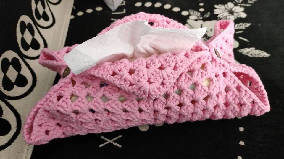 抽纸盒, a crochet project shared by 祺祺祺