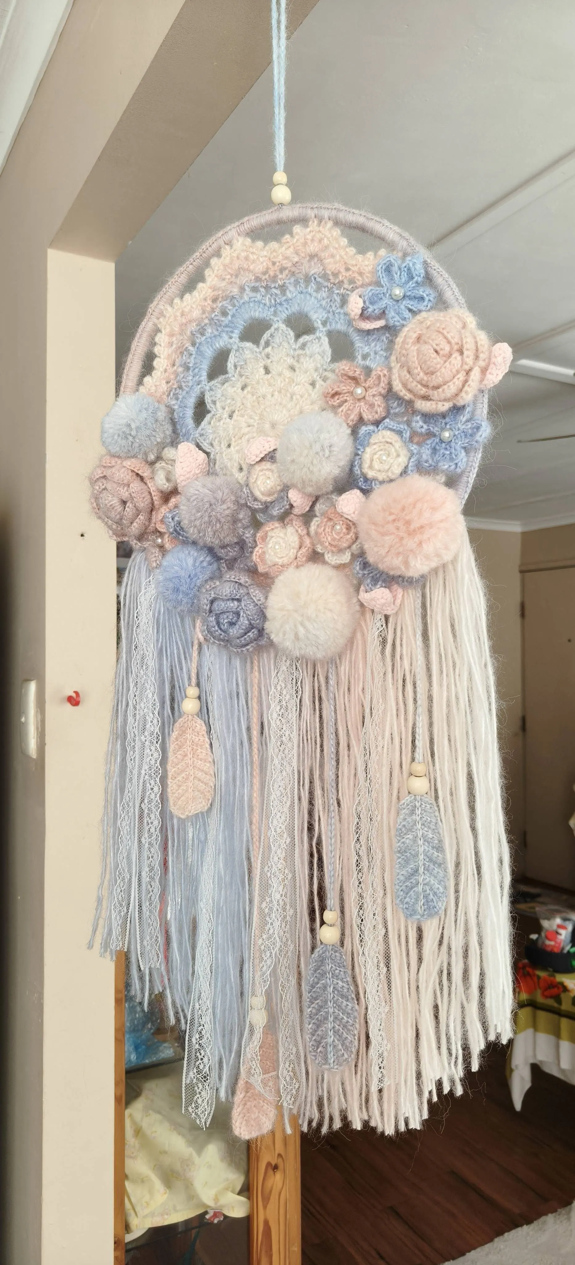 捕梦网, a crochet project shared by Miu蜜柚