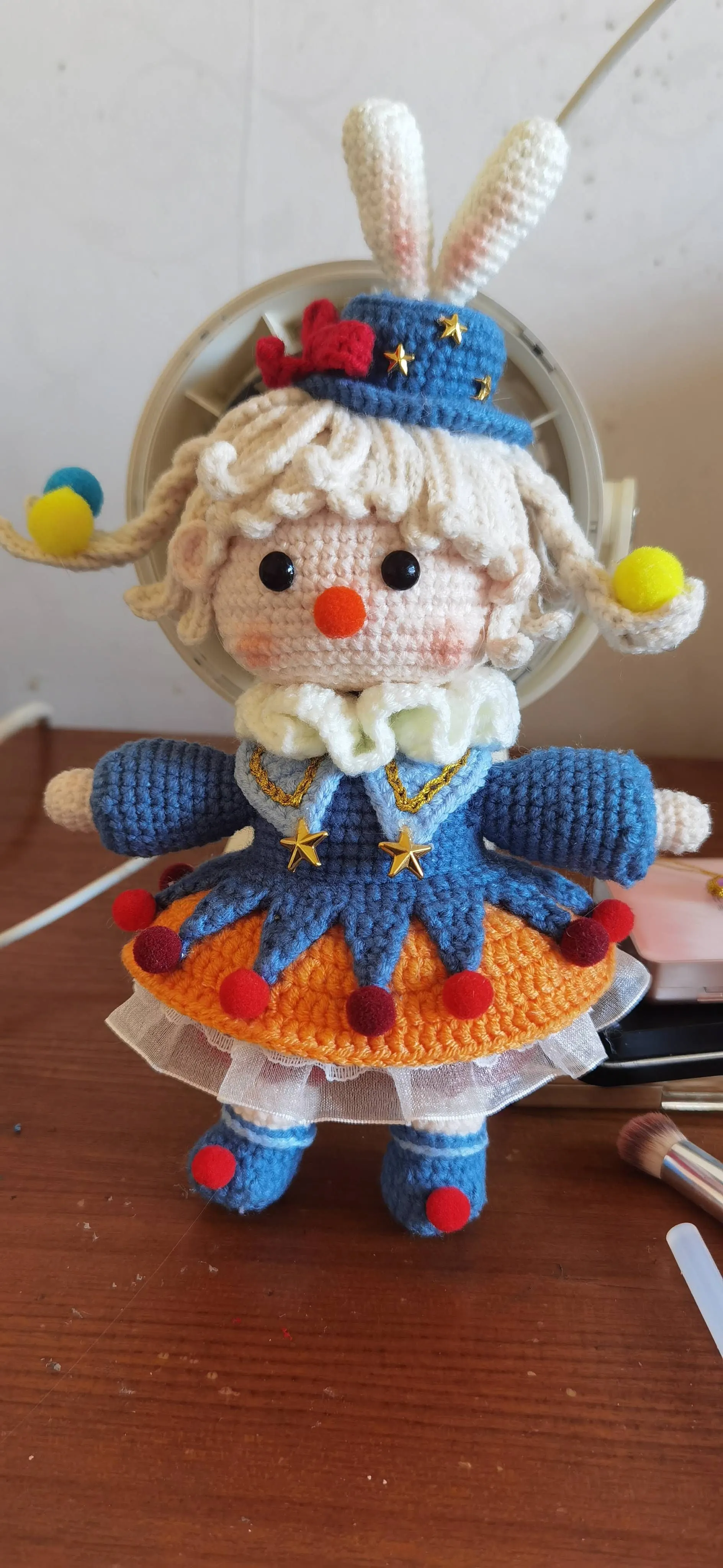 拖到今天才完工,8错8错,好看, a crochet project shared by 子鱼