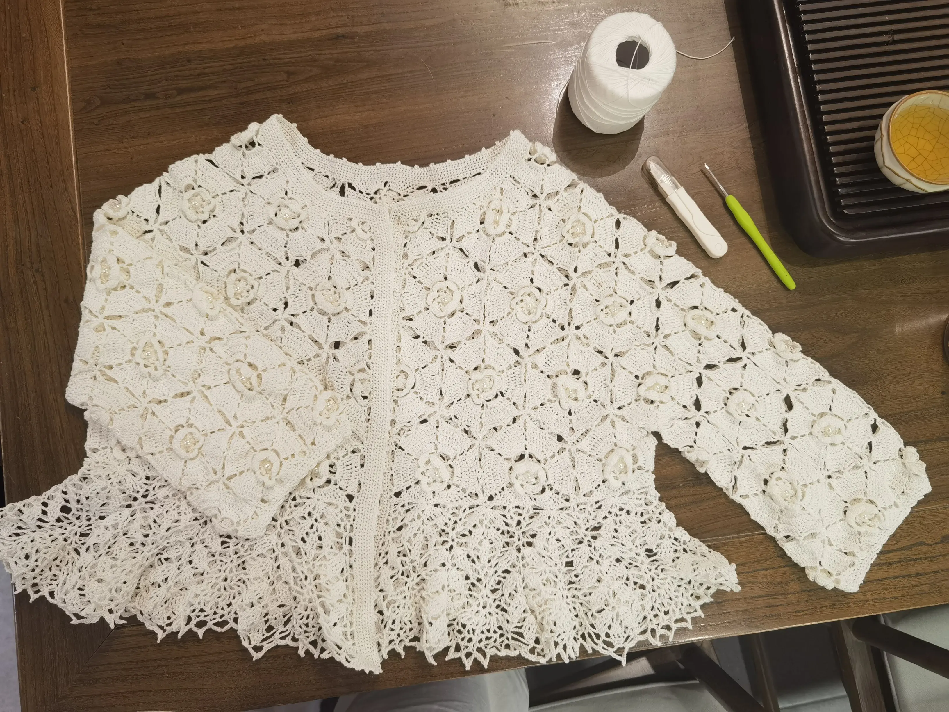 曼丽开衫, a crochet project shared by 静思忆🍵