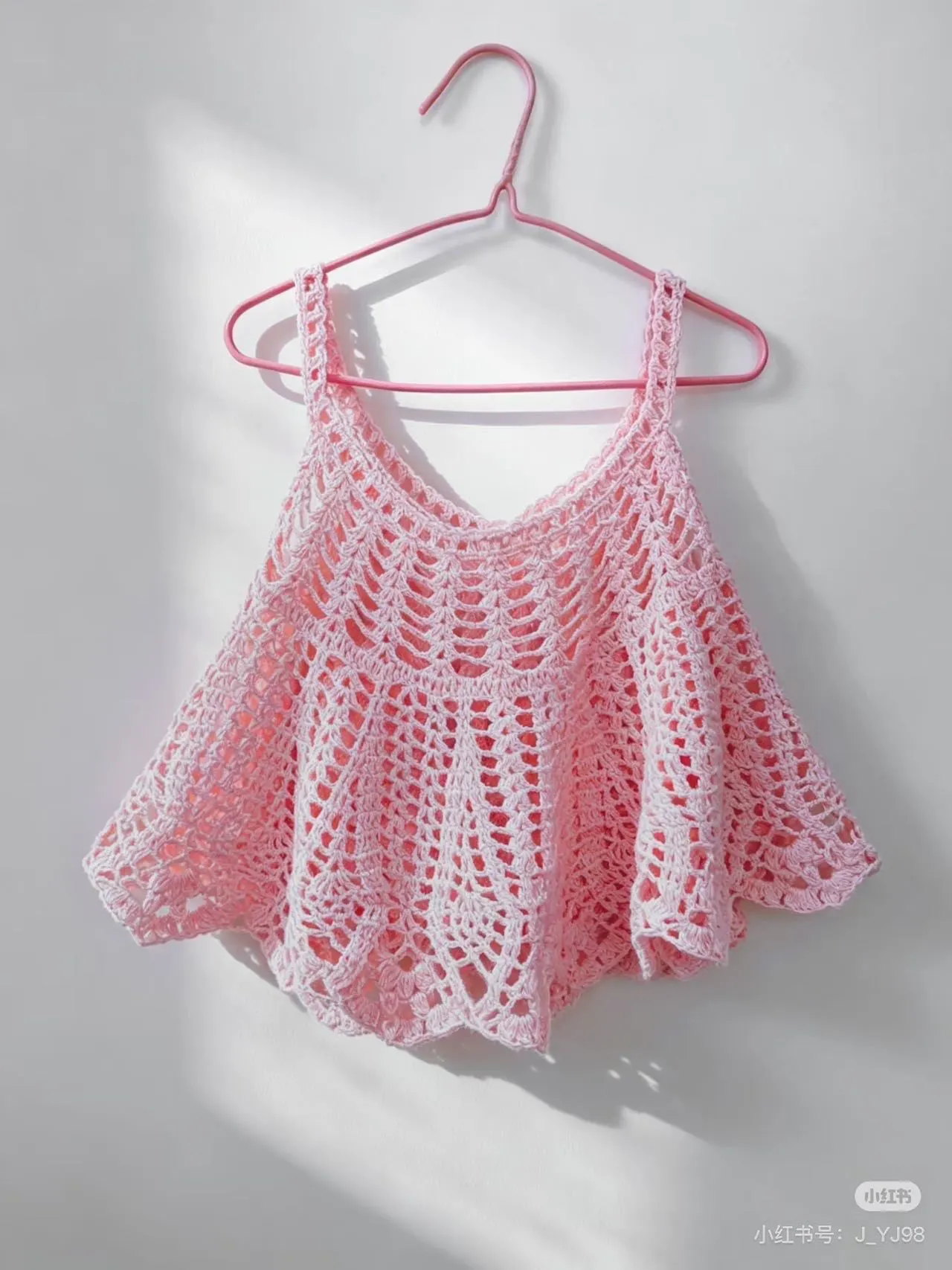 儿童小吊带钩织图解, a crochet project shared by 九八年的老姑凉