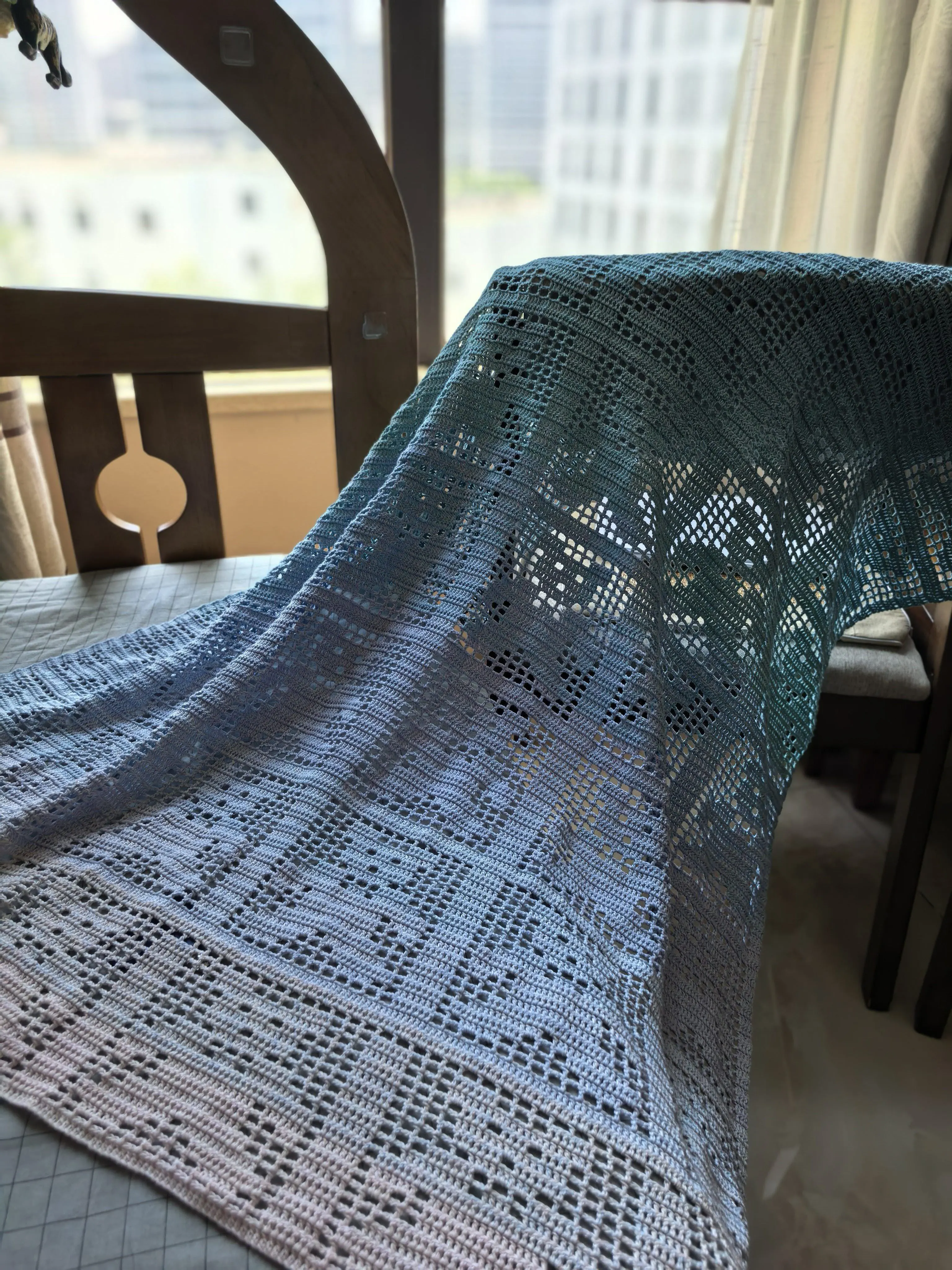 小熊毯, a crochet project shared by 妮露