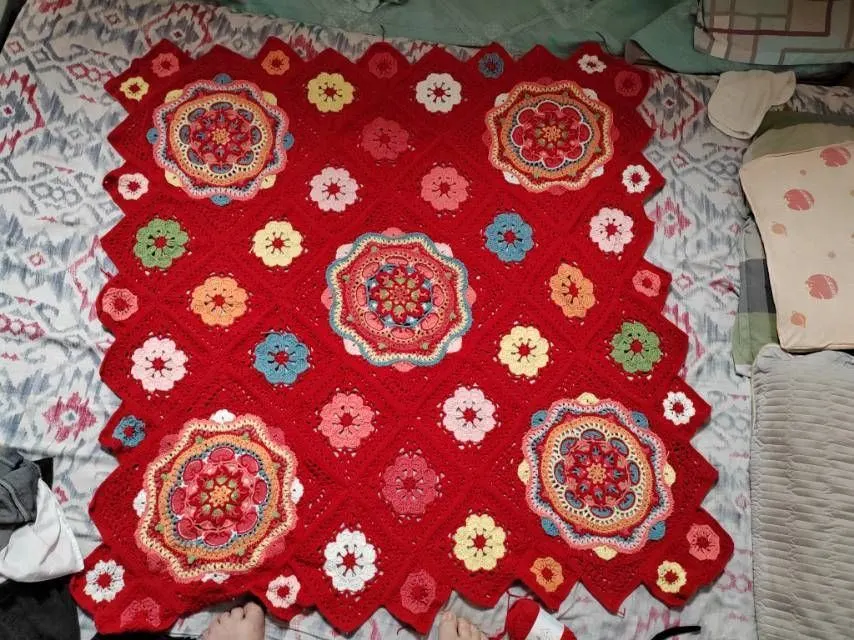 繁锦团花, a crochet project shared by 咩咩