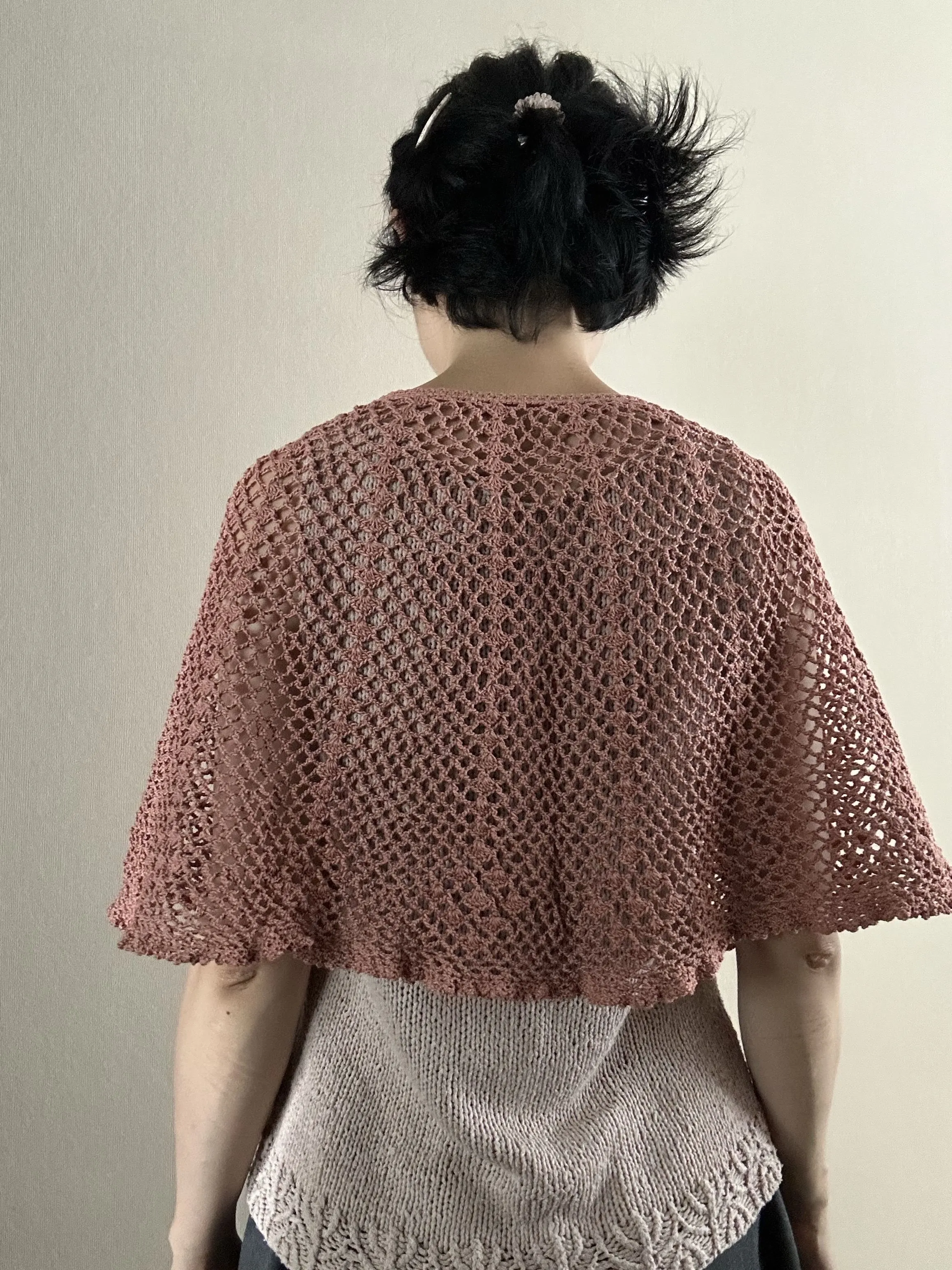圆披肩 3号蕾丝, a crochet project shared by 小小趣味十足