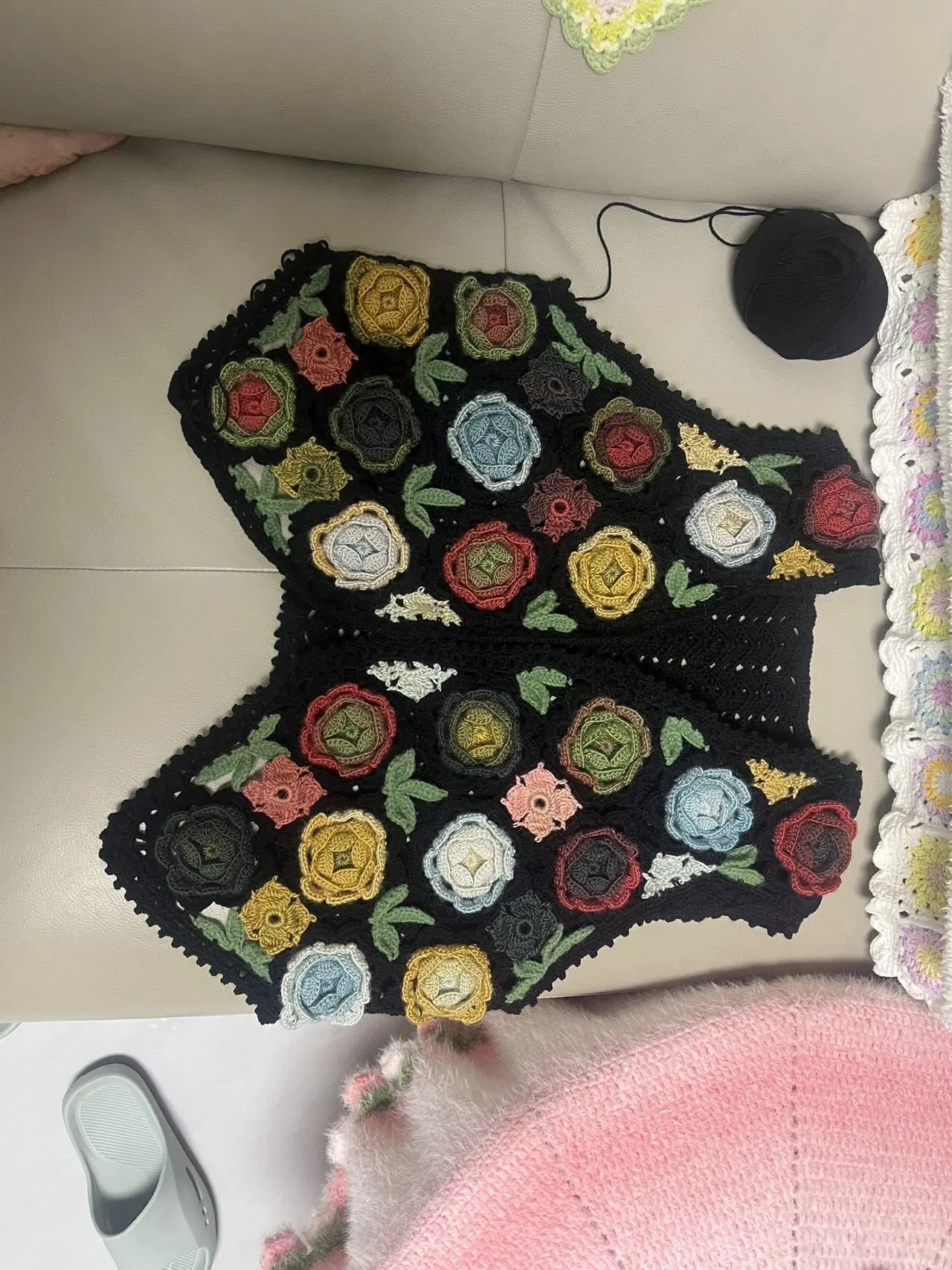 终于要完成了五天, a crochet project shared by 杨建群