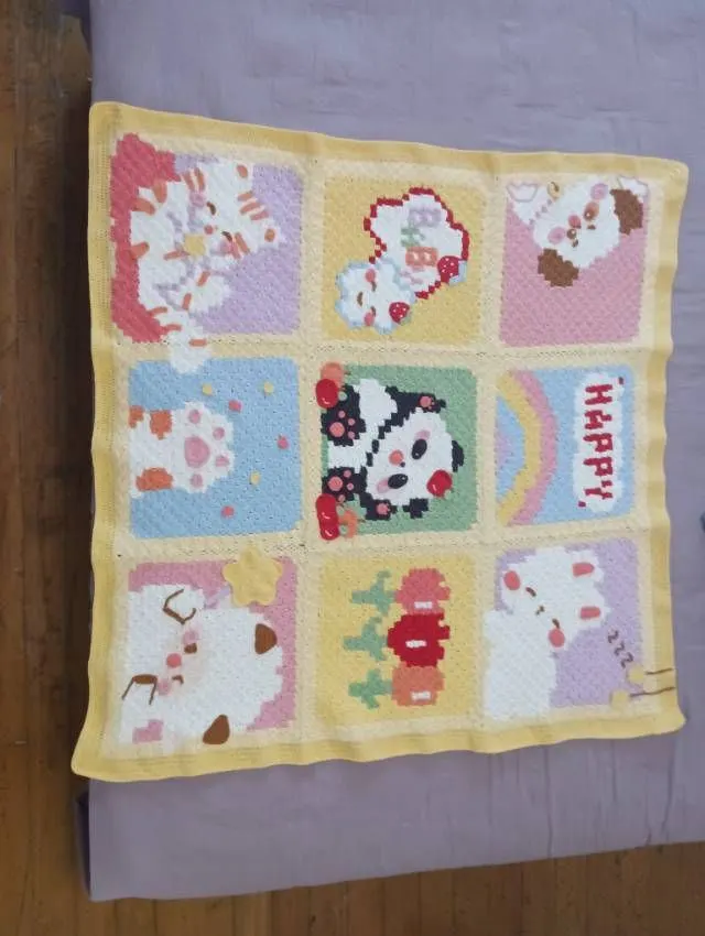 加油, a crochet project shared by 天微凉~