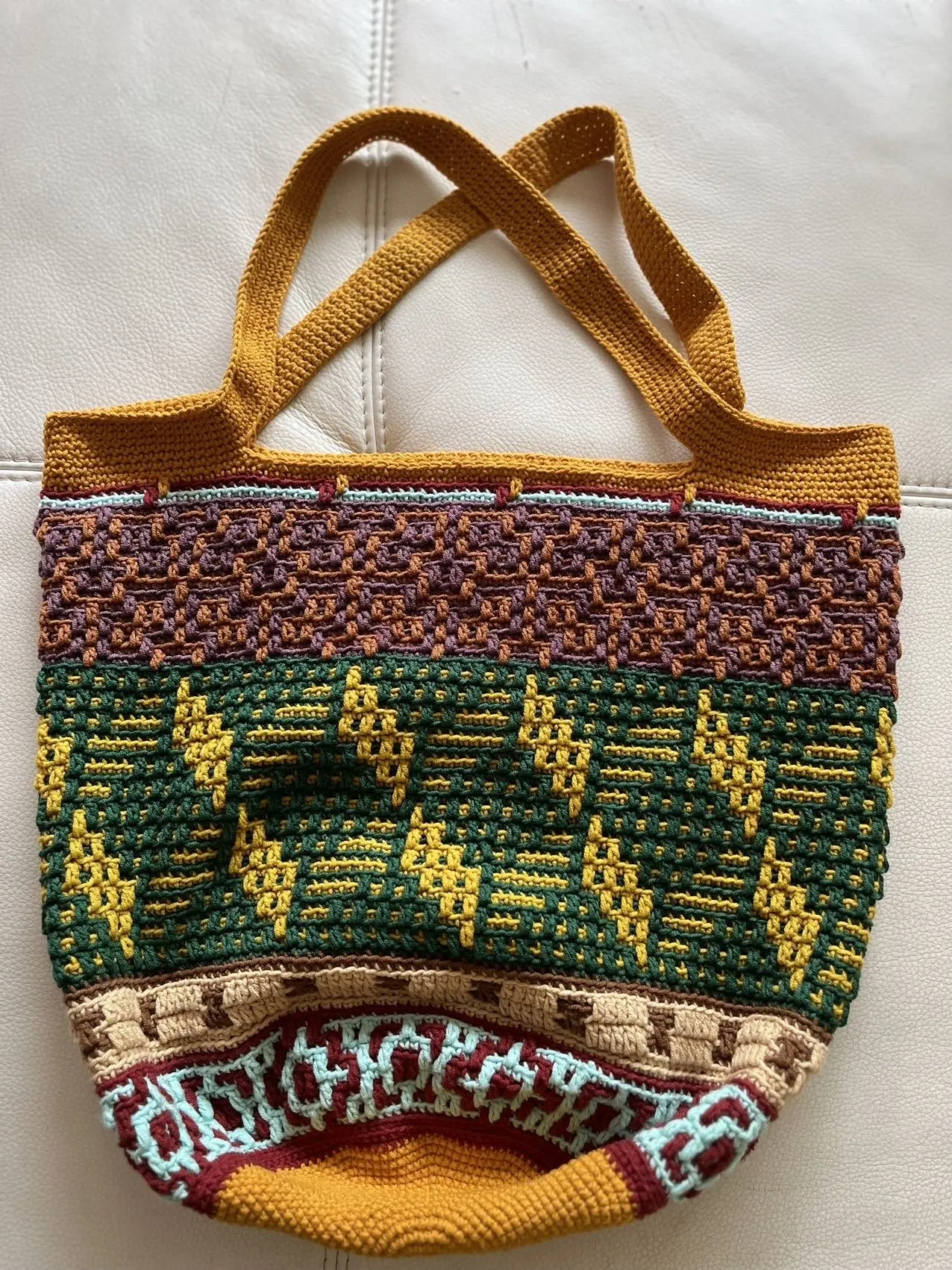 浮光波普，一周完成, a crochet project shared by 美丽动人善良自信乐观活泼可爱大方优雅的大美女