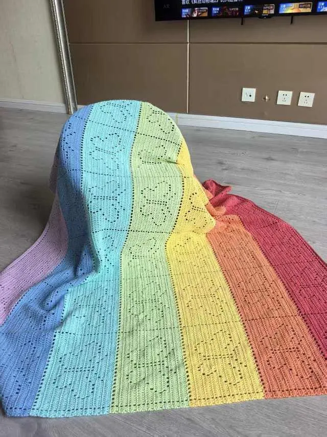 苏苏家毯子完工