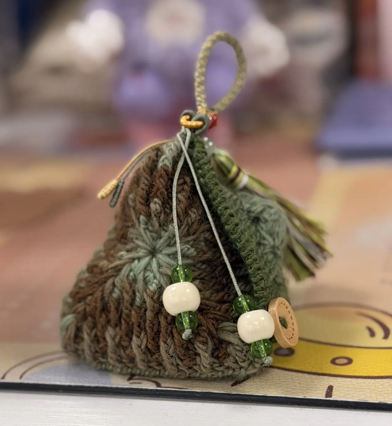 又一个安康粽子包, a crochet project shared by 小包子