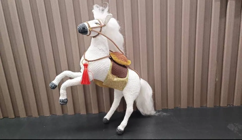白龙马, a crochet project shared by 雨后的小草