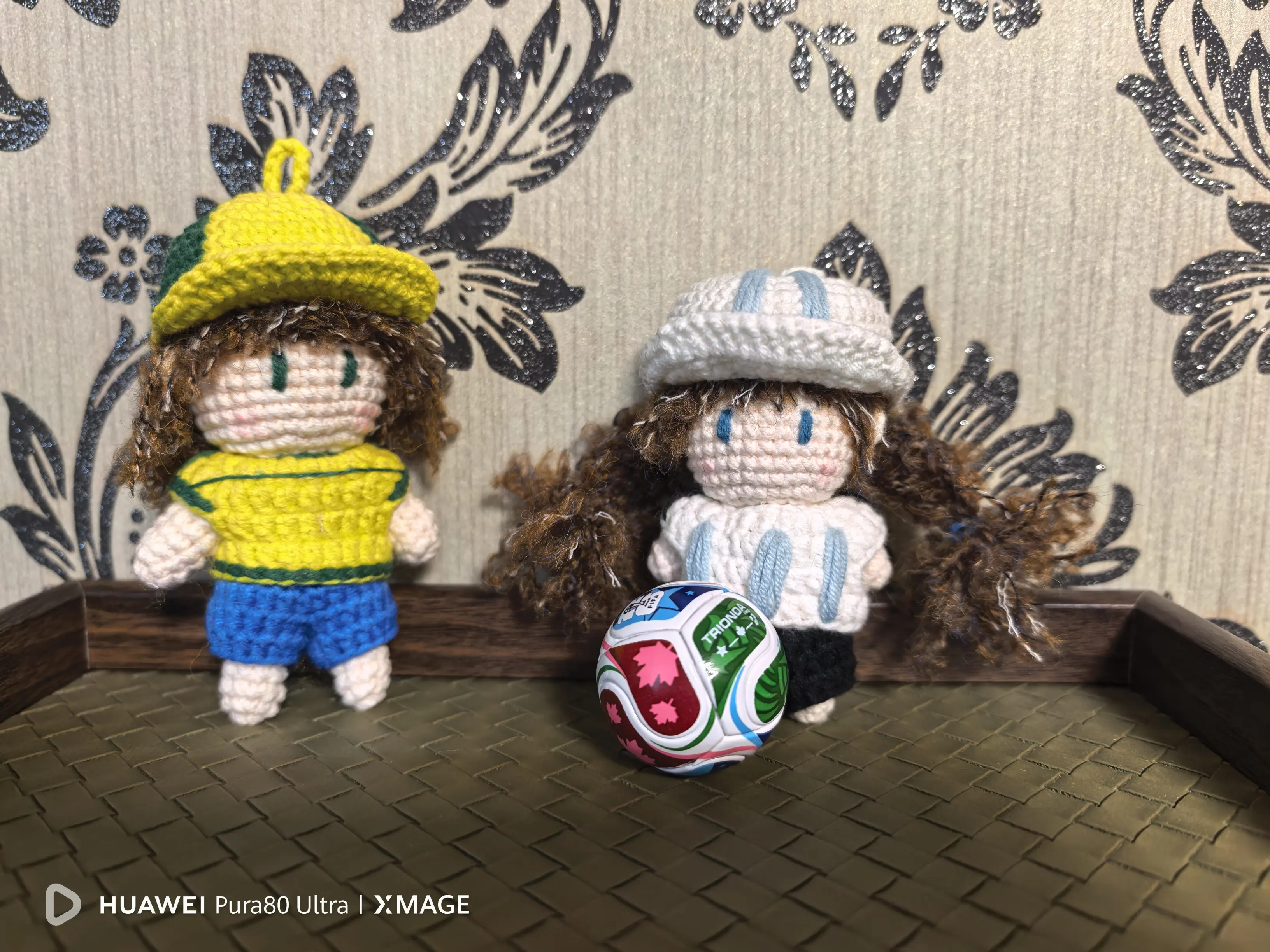🇧🇷VS🇦🇷, a crochet project shared by 旖旎