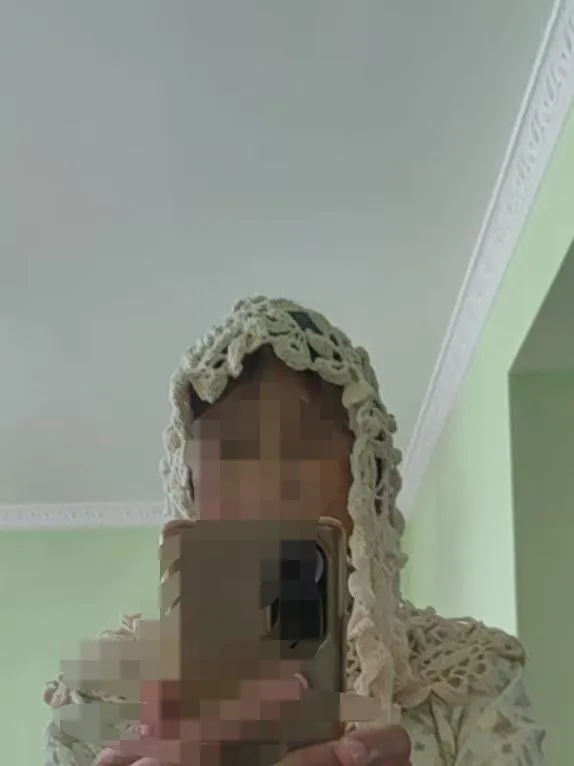 可爱的莎莎风帽