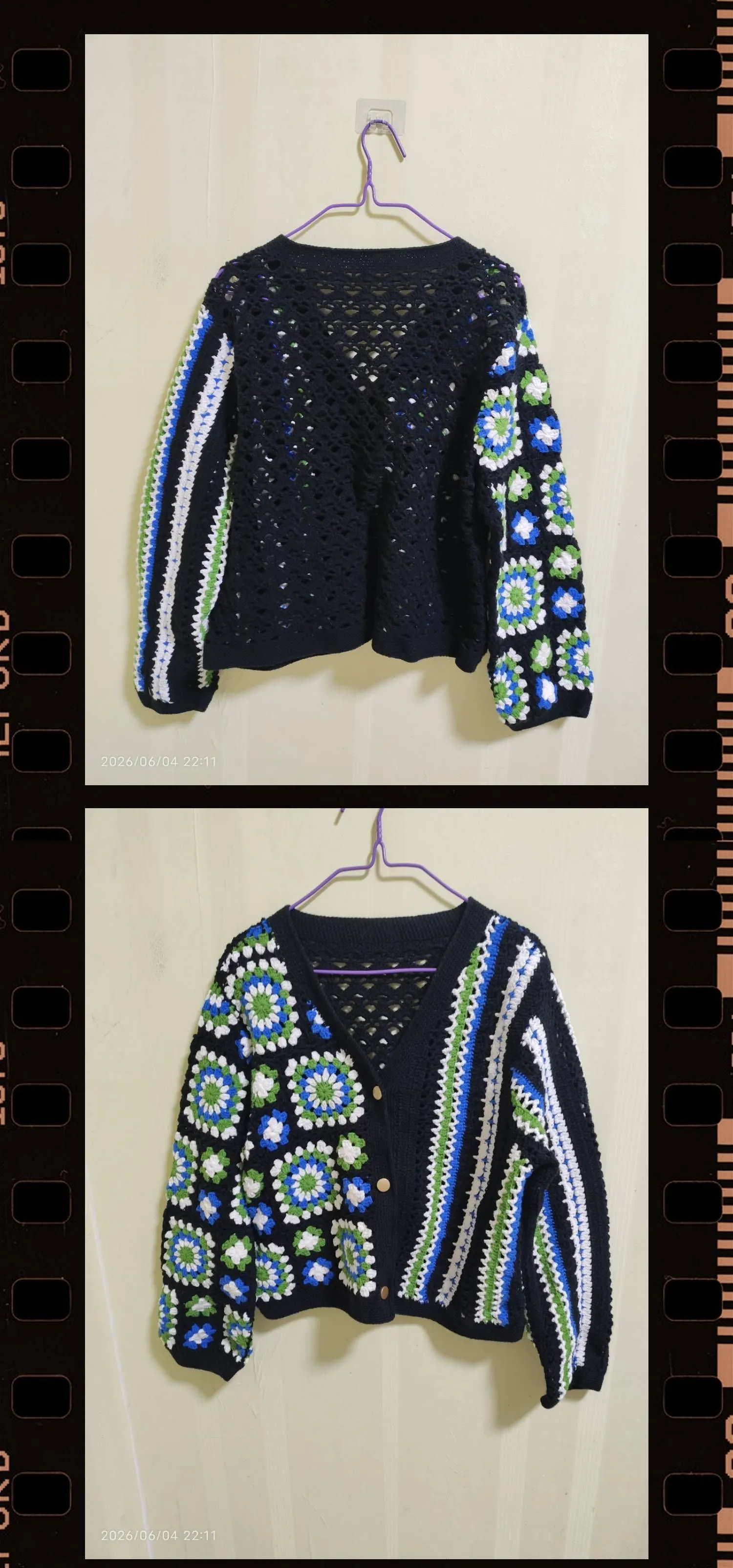 第一件完成, a crochet project shared by 是绿萝啊