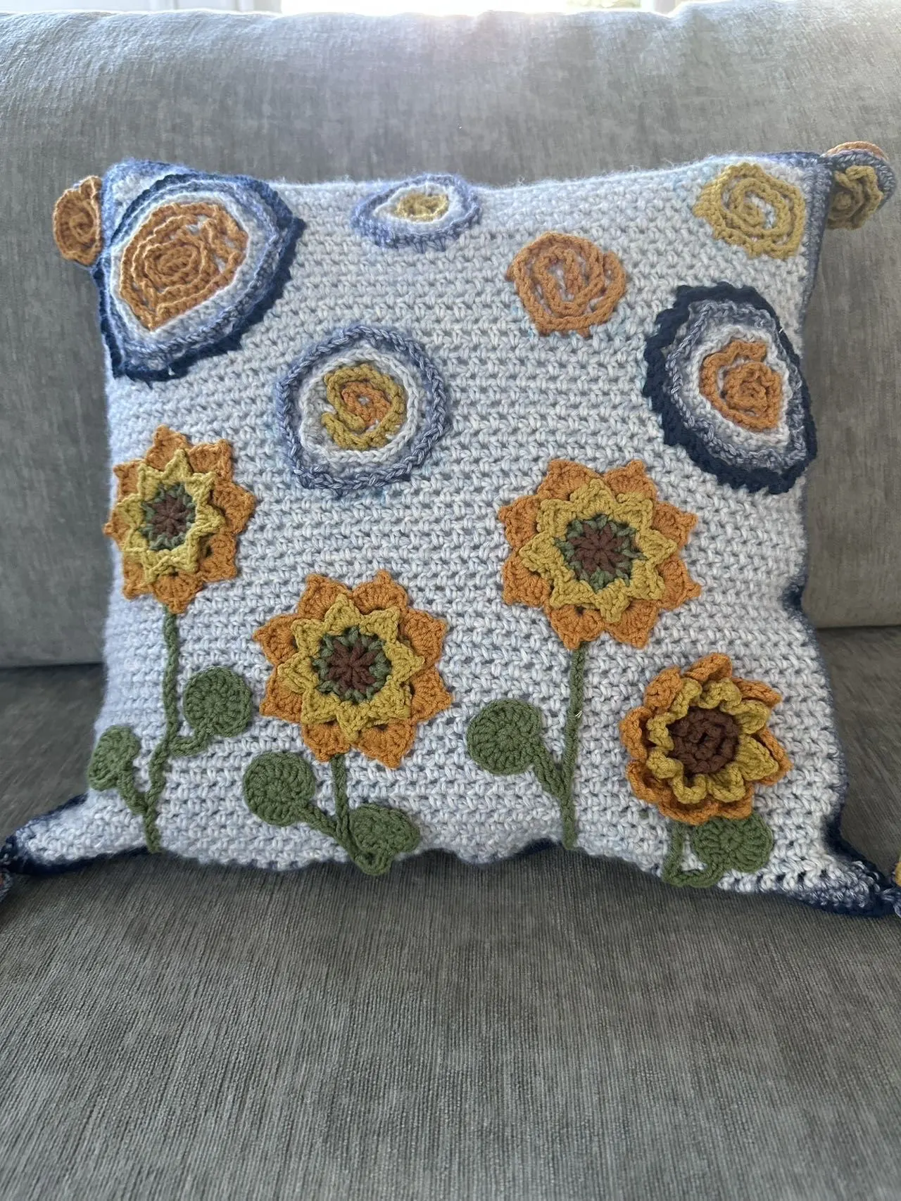 星月抱枕, a crochet project shared by 好喜欢