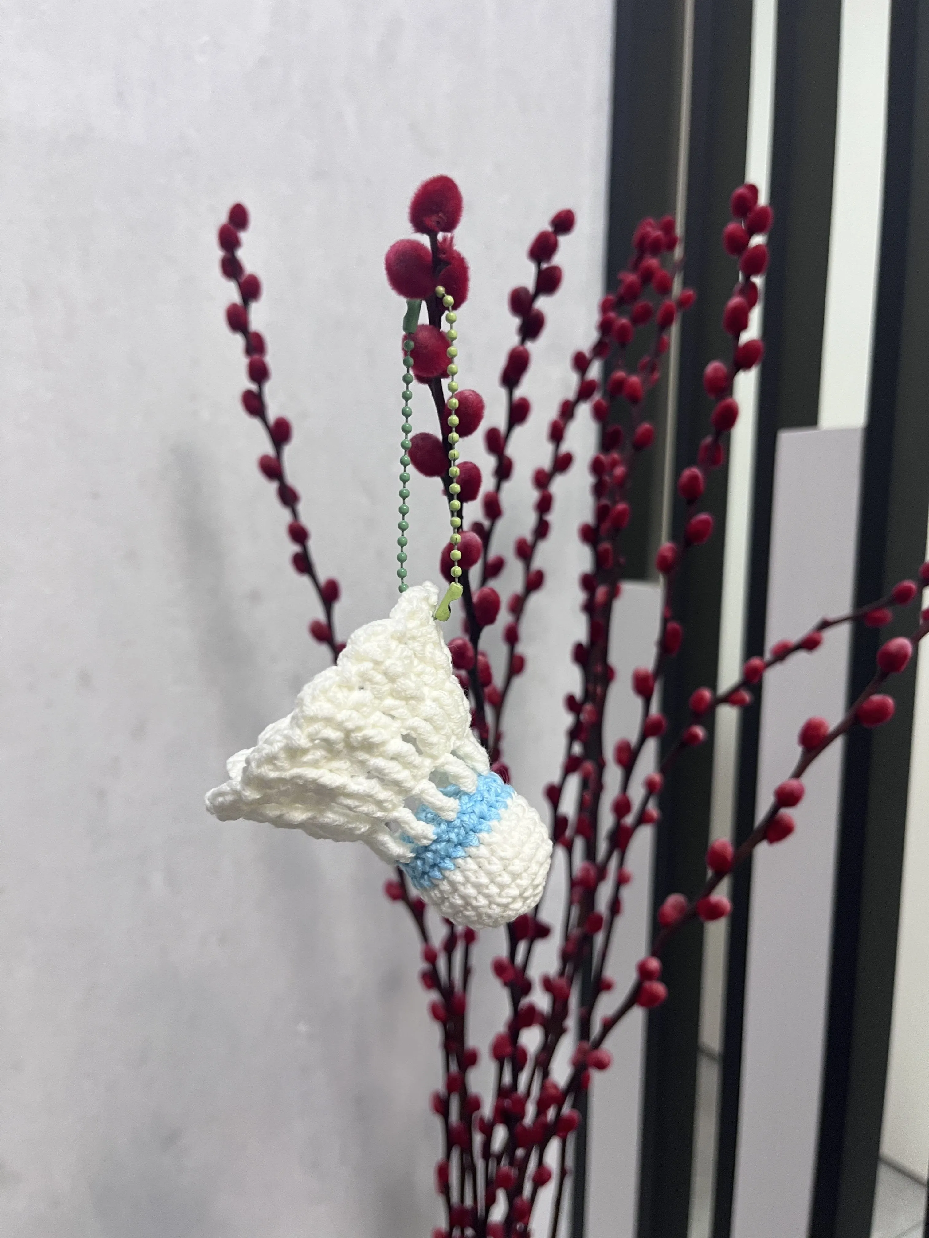 羽毛球, a crochet project shared by 豆豆