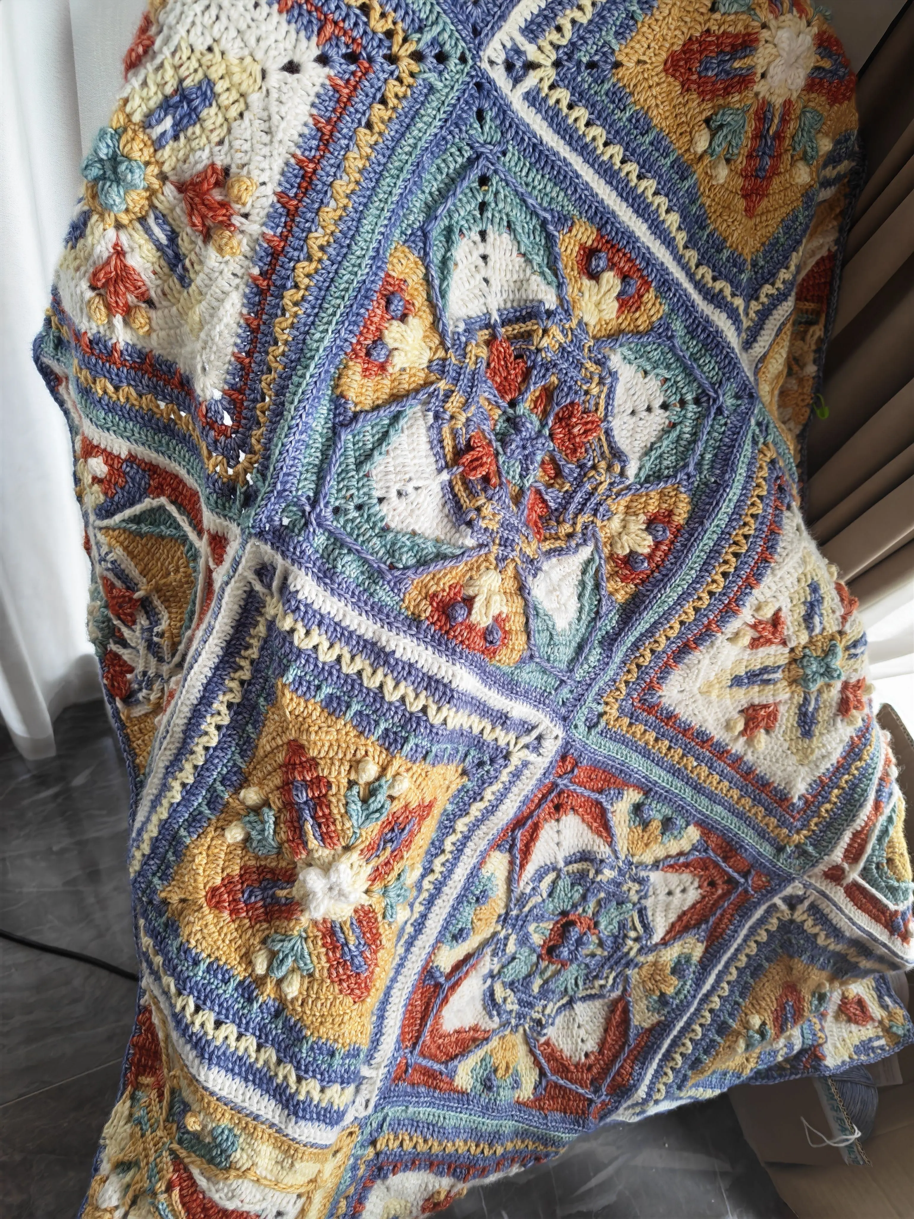 毯子, a crochet project shared by Community maker