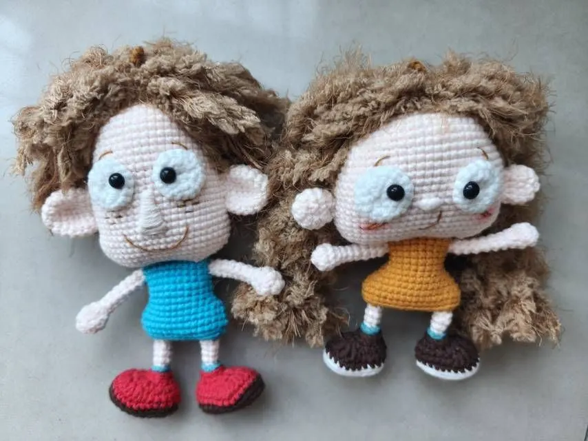 情侣挂件👫, a crochet project shared by Community maker