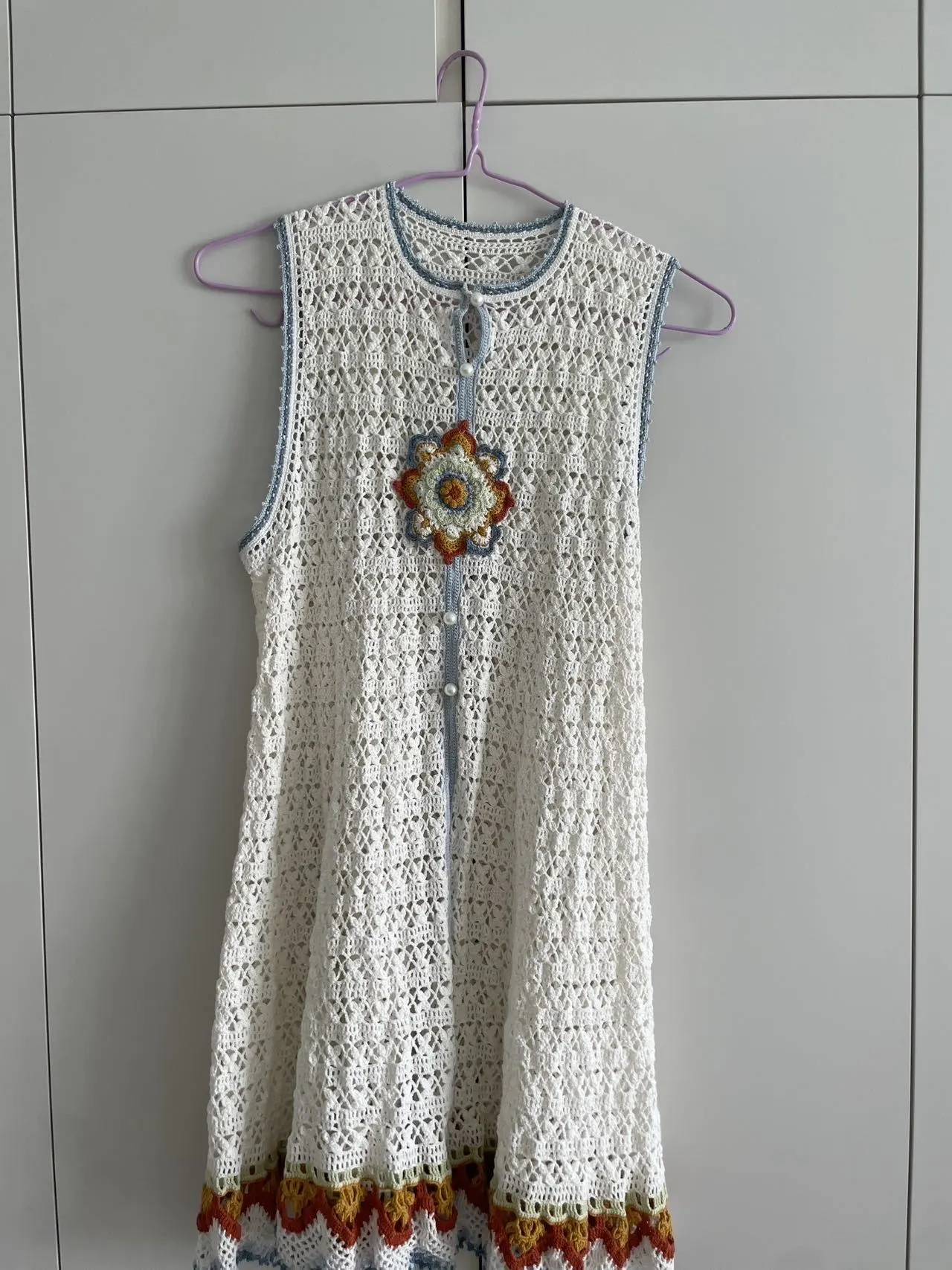 去年的肤色,今年的白色, a crochet project shared by 洒洒手工坊
