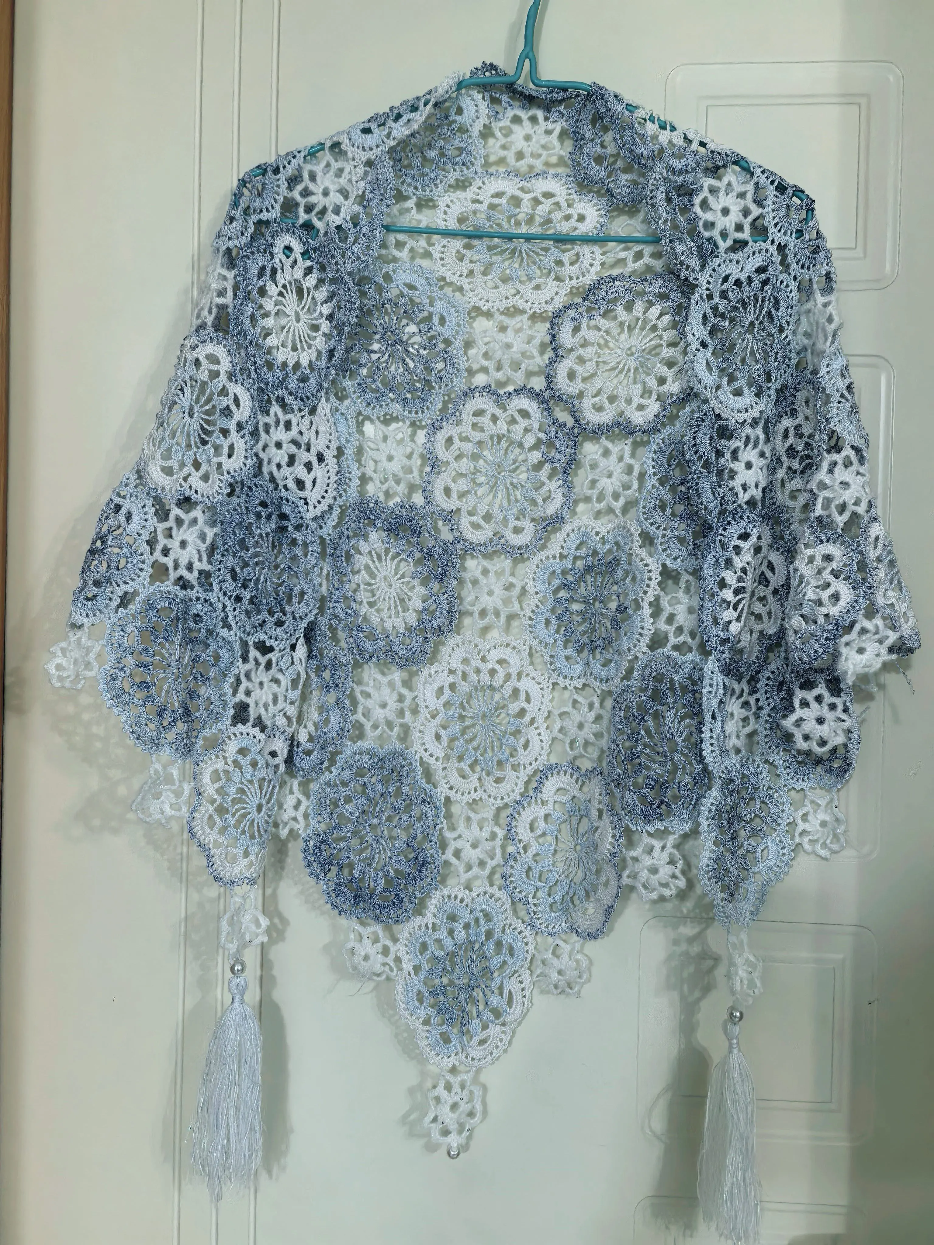 烟雨披肩, a crochet project shared by 琳琅