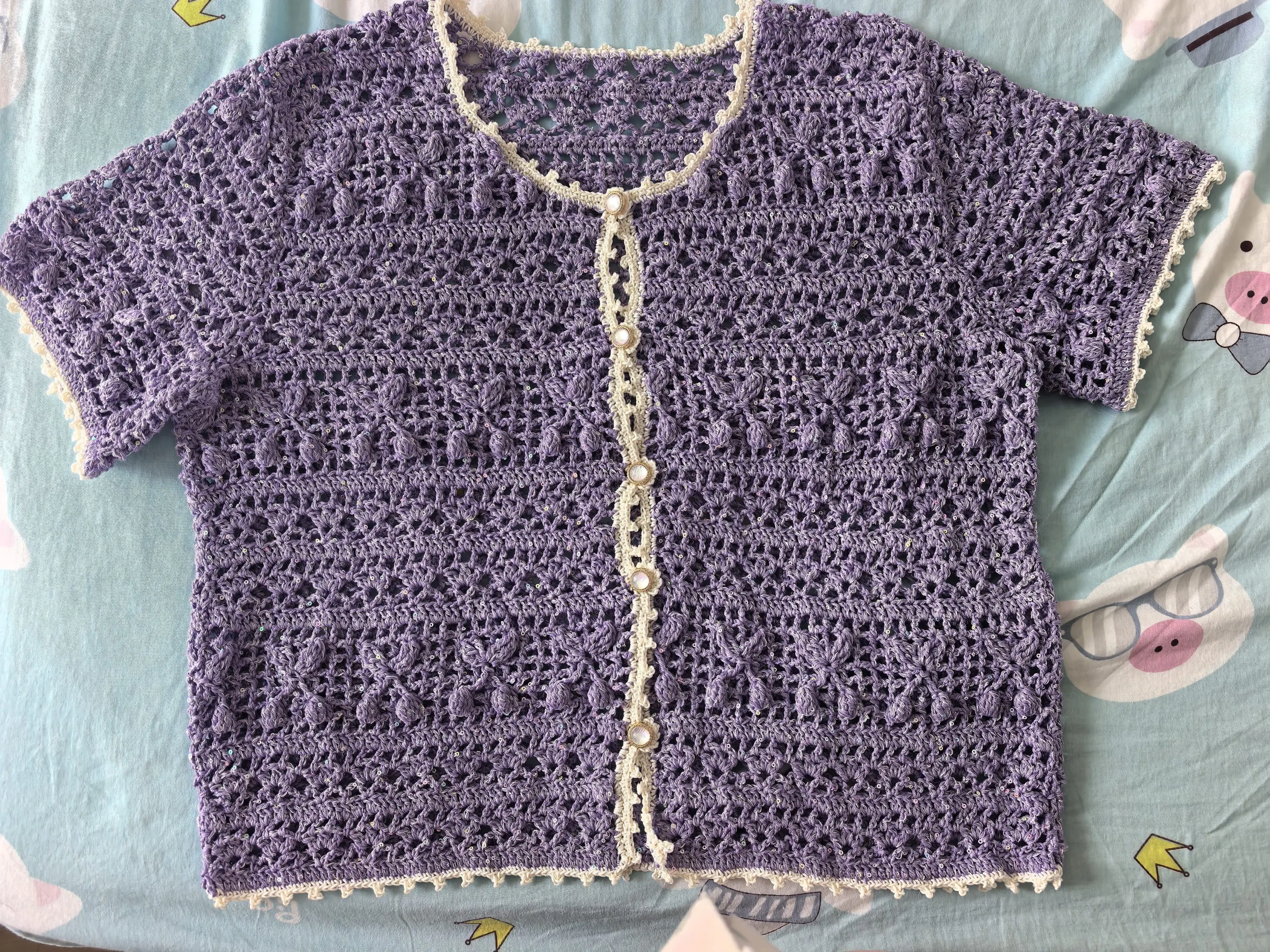 紫色小樱桃, a crochet project shared by Winni蓉