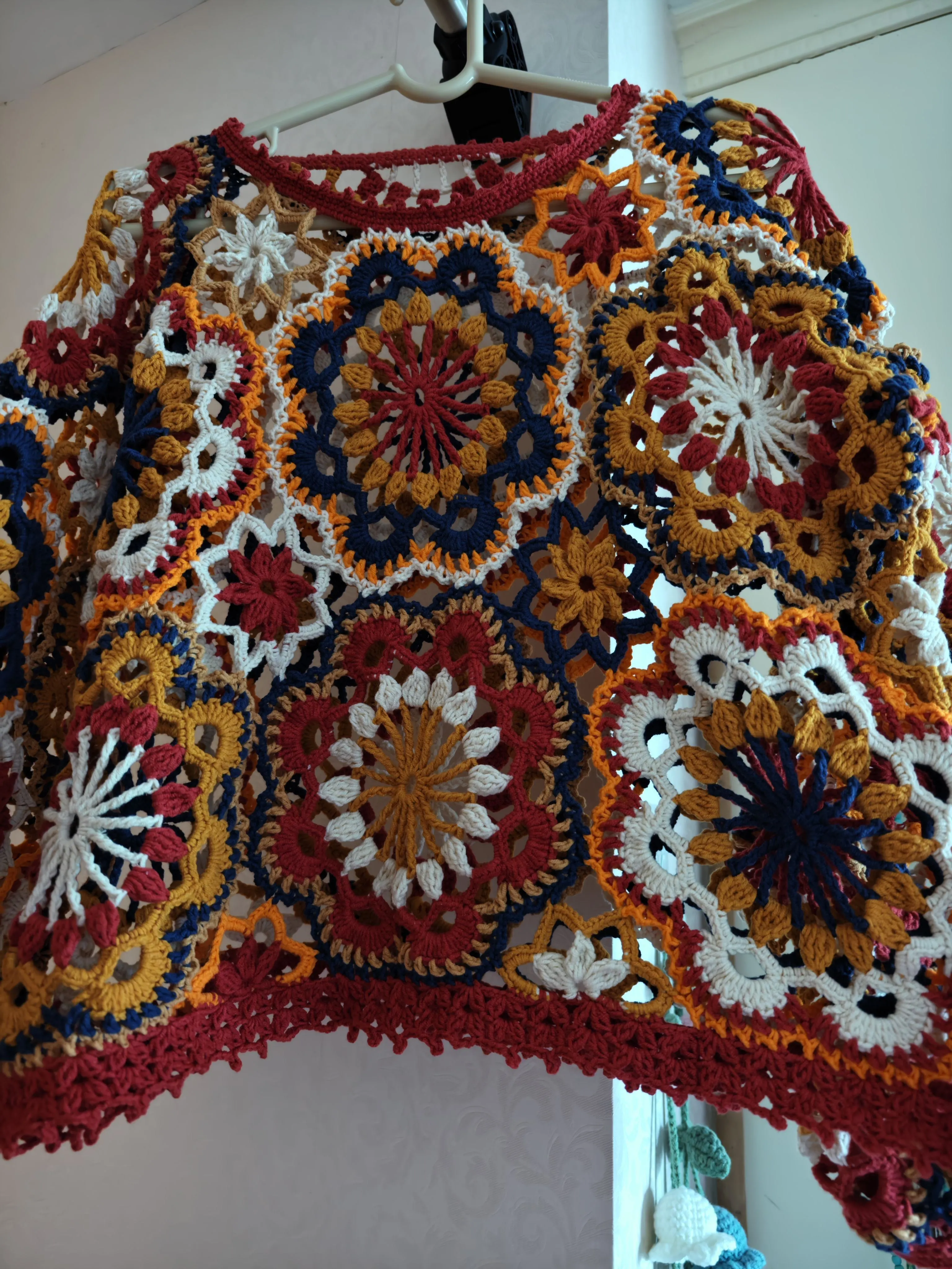 景华罩衫, a crochet project shared by QYF