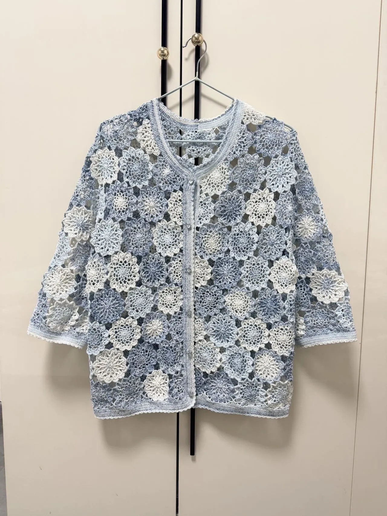 印锦开衫, a crochet project shared by 弓长张