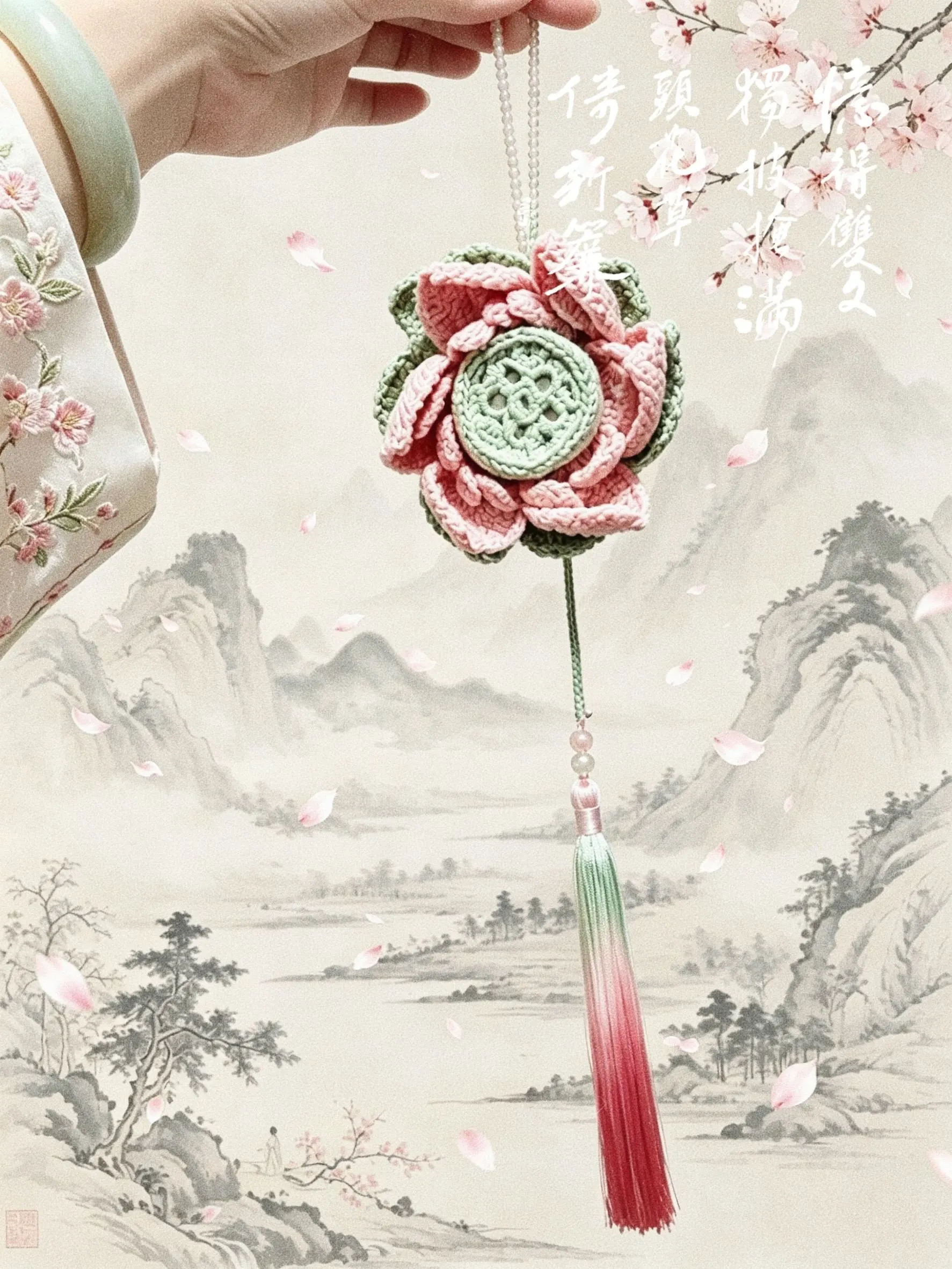 莲花, a crochet project shared by 飘   然