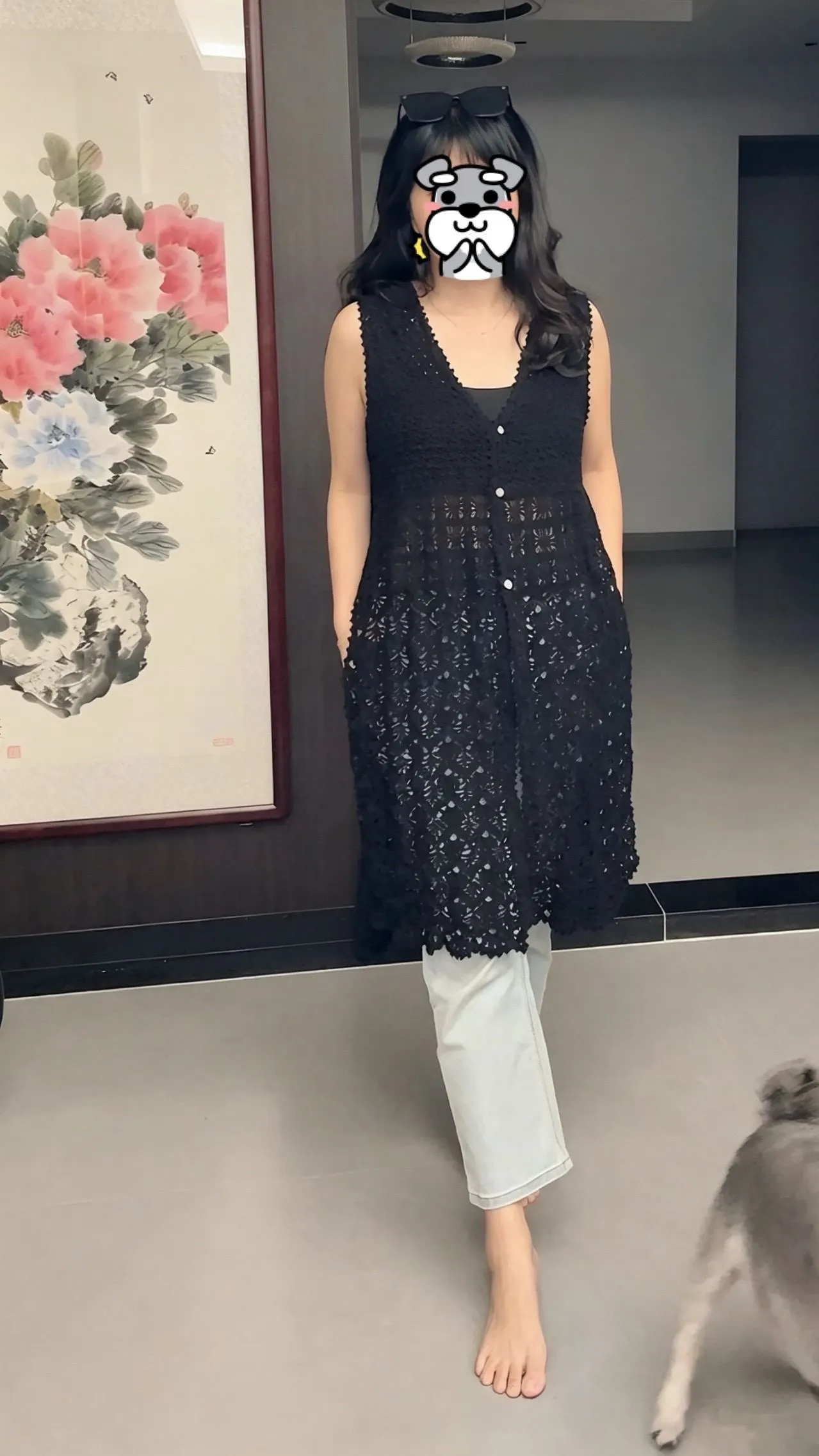 《诗词赋》—雪香兰长马甲, a crochet project shared by 🍒Tao🍒