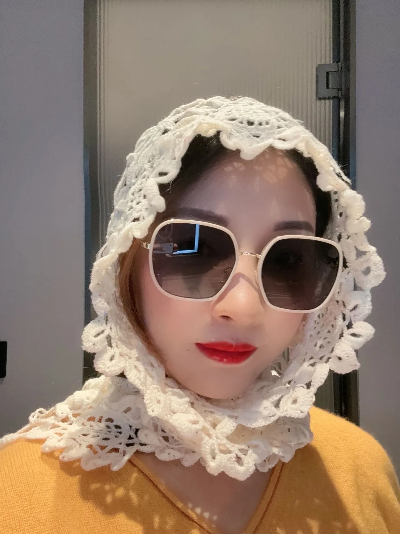 白色风帽更唯美