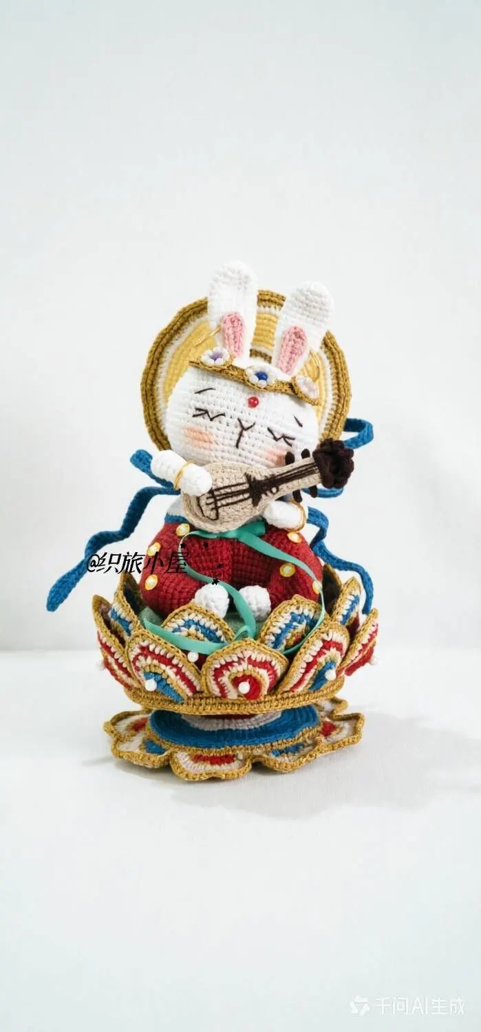 改了一下表情, a crochet project shared by 染九